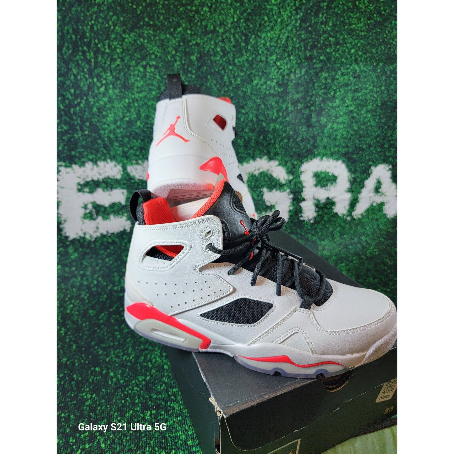 Nike Jordan Flight Club 91 'White Infrared' Men's Size 8 DC7329 106 1