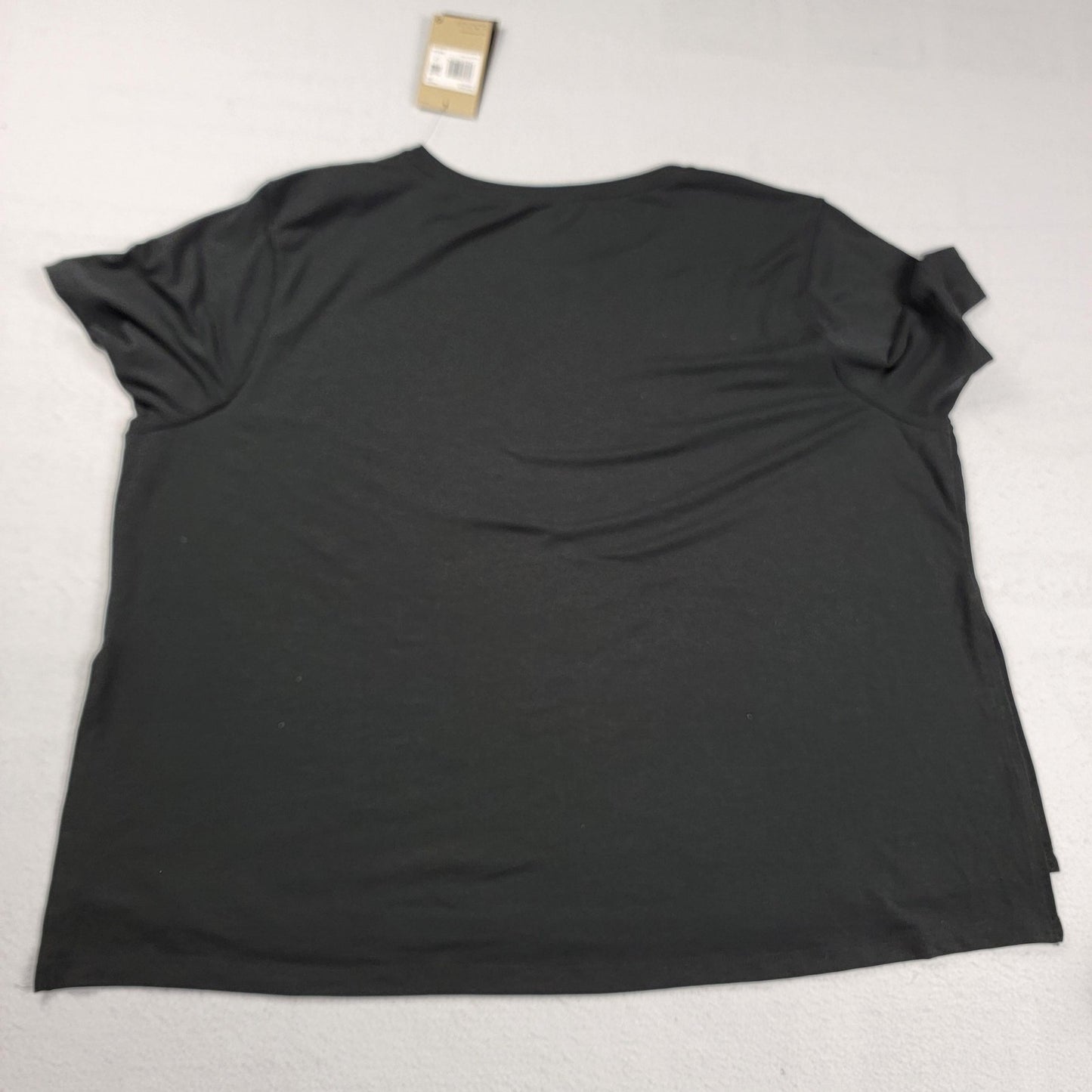 2 Pk The North Face Relaxed Fit White + Nike Yoga Dri Fit T Black Sz 2X