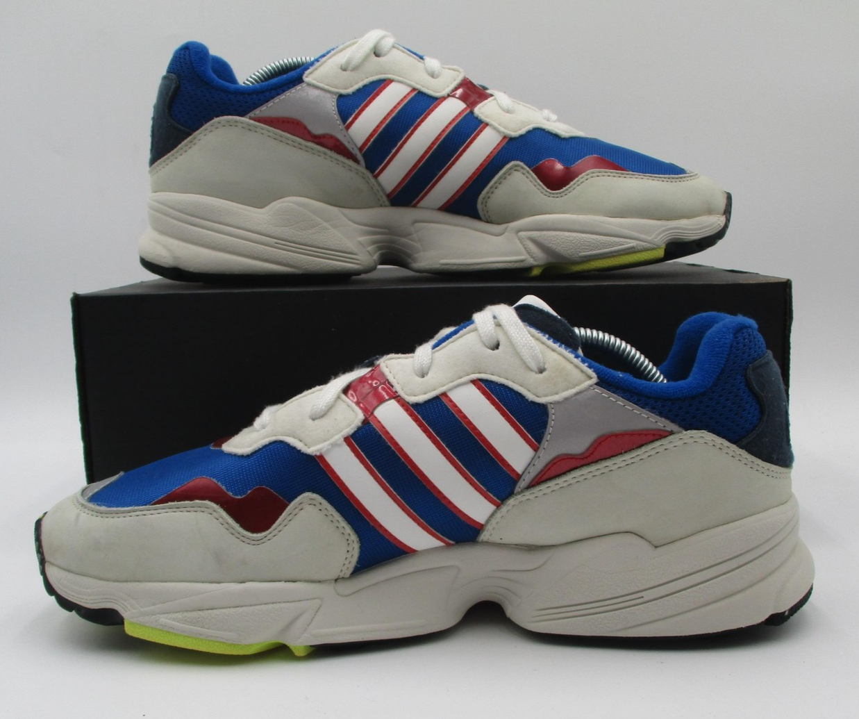 Adidas Torsion Mens Size 10.5 Blue Red Suede Retro Running Sneakers DB3564 (1P8)1