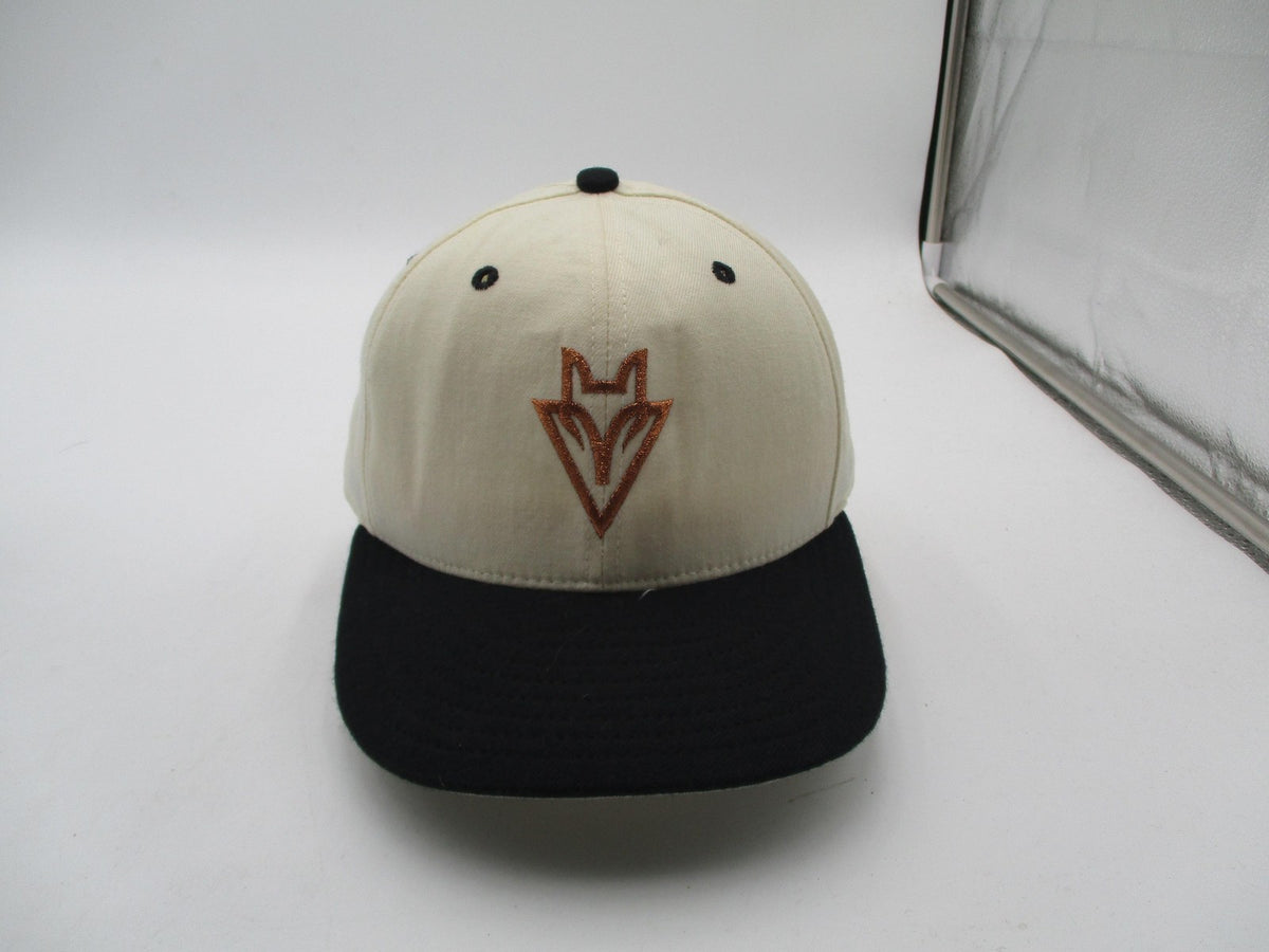 Fox Valley Hat Cap Fitted Mens 7 1/4 White Black Baseball 59FIFTY New Era0