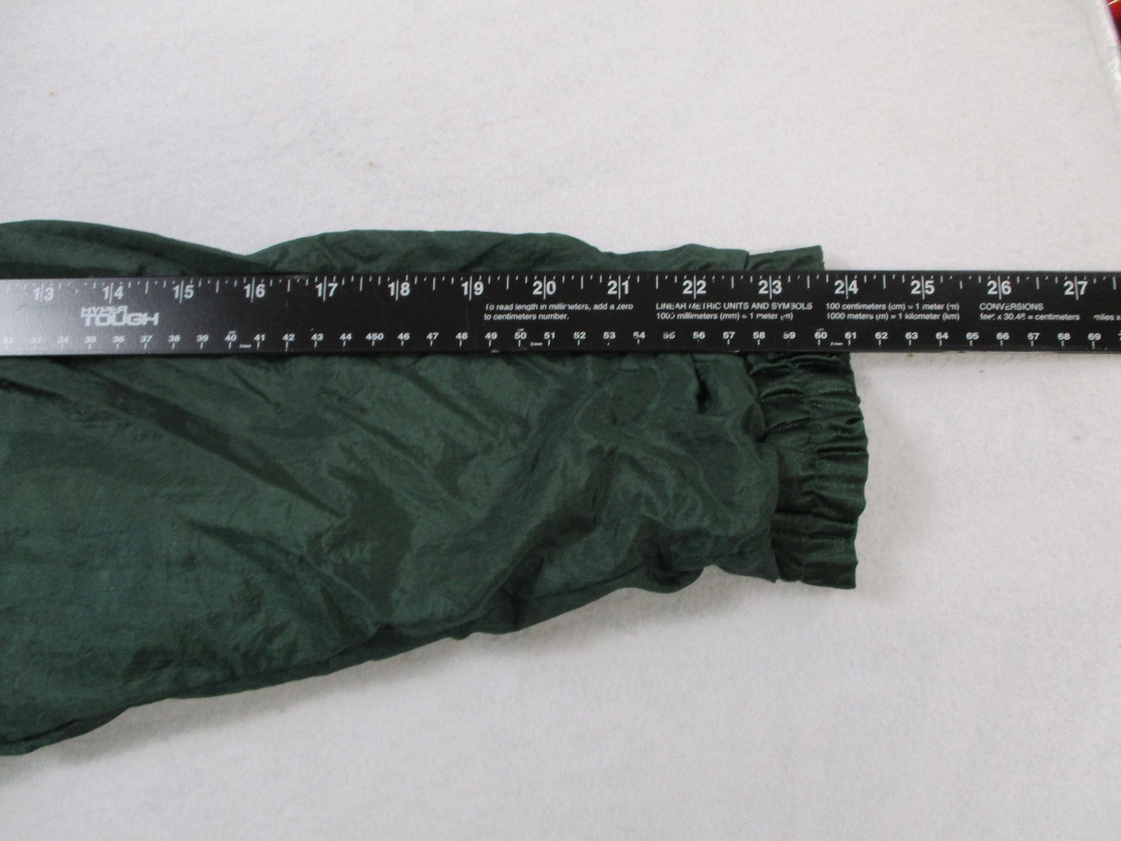 Vintage Adolfo Sport Tracksuit Womens L Green Paisley Nylon Warm Up Set 165012
