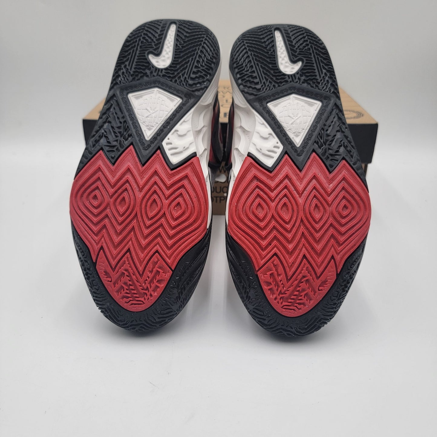 Size 6Y (GS)  Nike Kyrie 8 GO Low WhiteUniversity RedBlack DQ8076100 NIB4