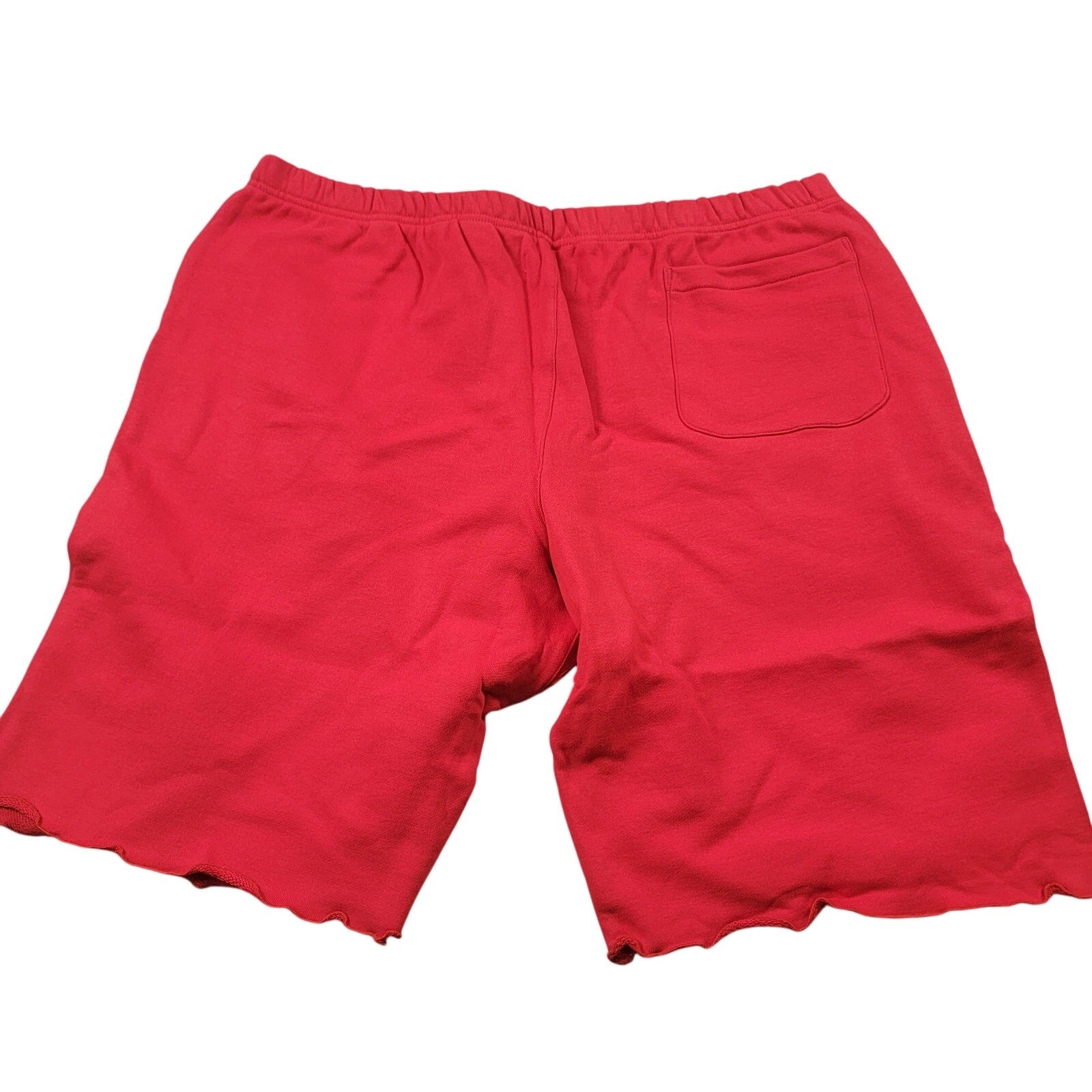 McNairy & Co Sweat Shorts XXL Red Organic Cotton Lounge Streetwear