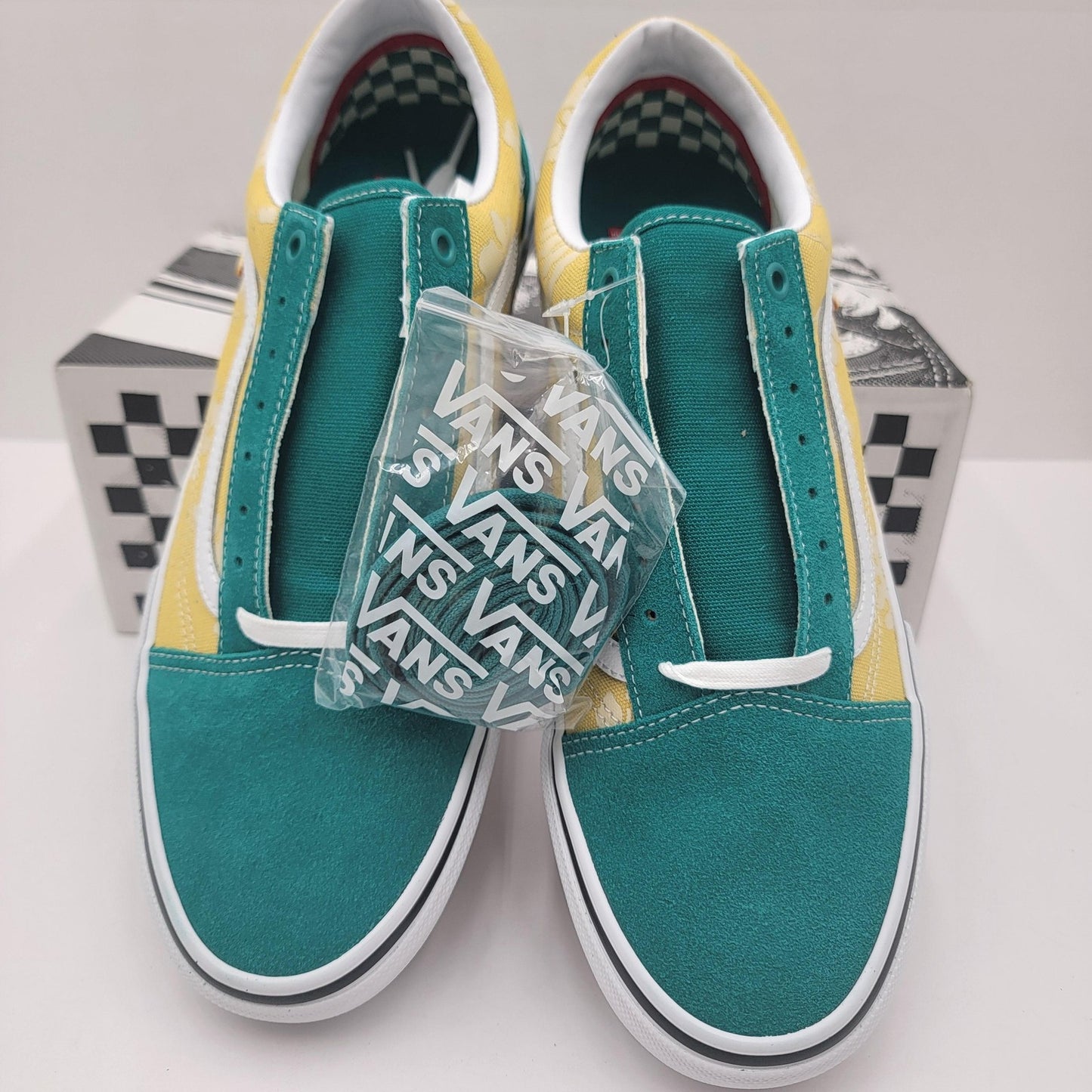 Vans Skate Old Skool Shoes Mens Size 11.5 PopCush Aloha Floral VN0A5FCB3LA2