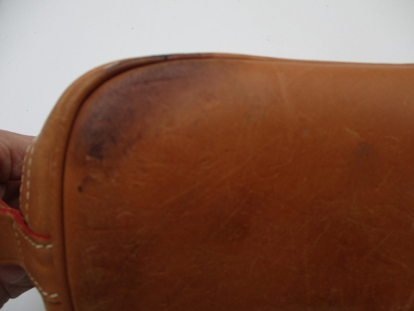 Vintage Dooney & Bourke Satchel Bag Womens Medium Brown Monogram Canvas USA3
