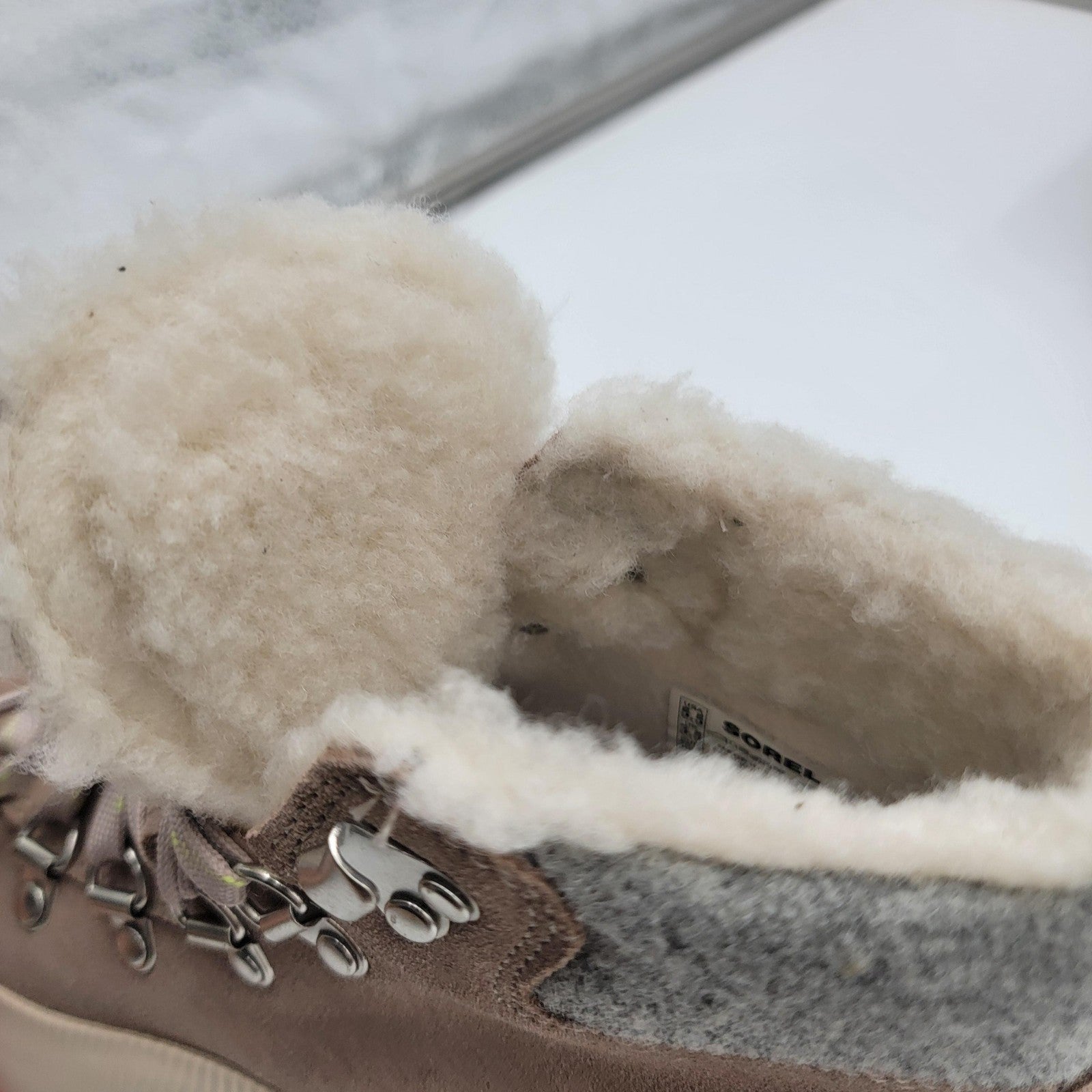 Sorel Out N About III Conquest WP Shoes Wmns Size 5.5 Waterproof Fur Lined Boots7