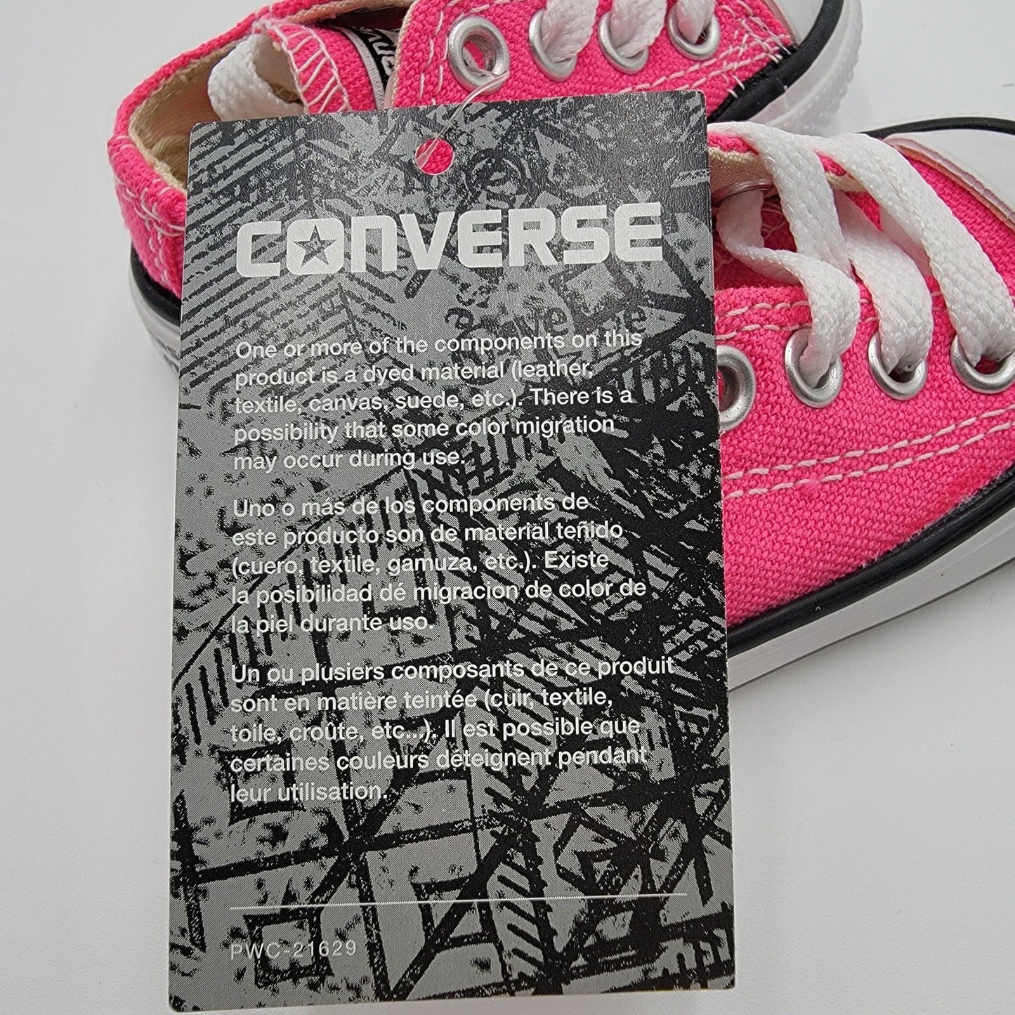 Converse CTAS OX Pink Pow Infant Sneakers 75764C