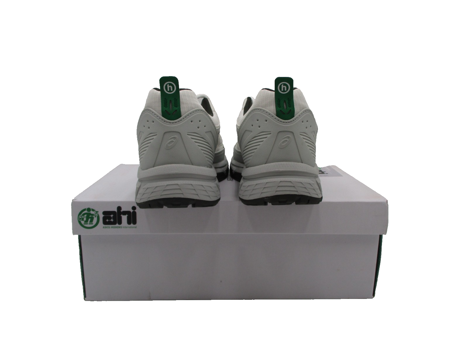 Asics Hidden Gel  Venture 6 Shield White / Wasabi 1203A778100 Men's Sz 10.53