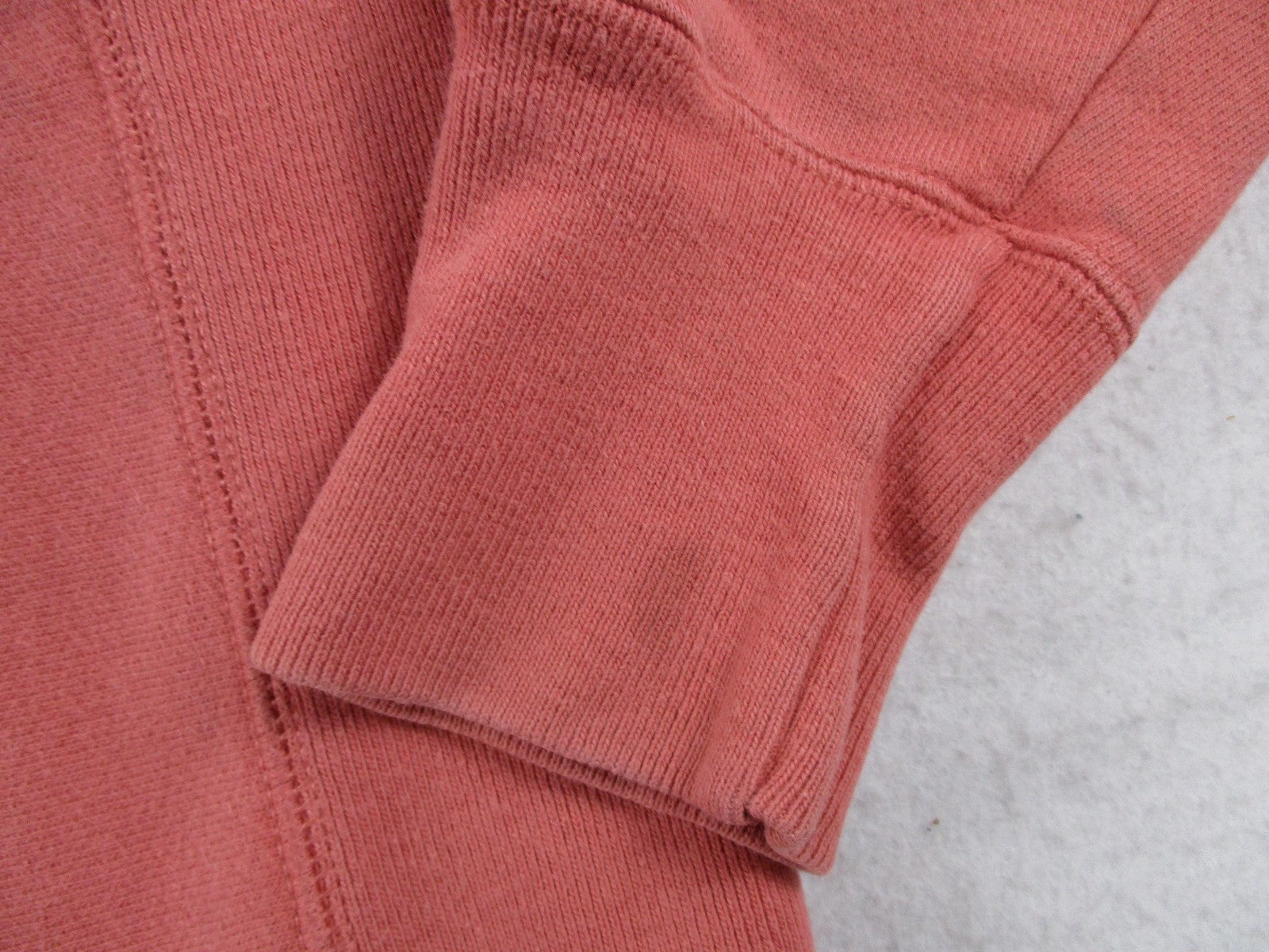 Vintage Champion Hoodie Mens Medium Pink Reverse Weave Sweatshirt Embroidered3