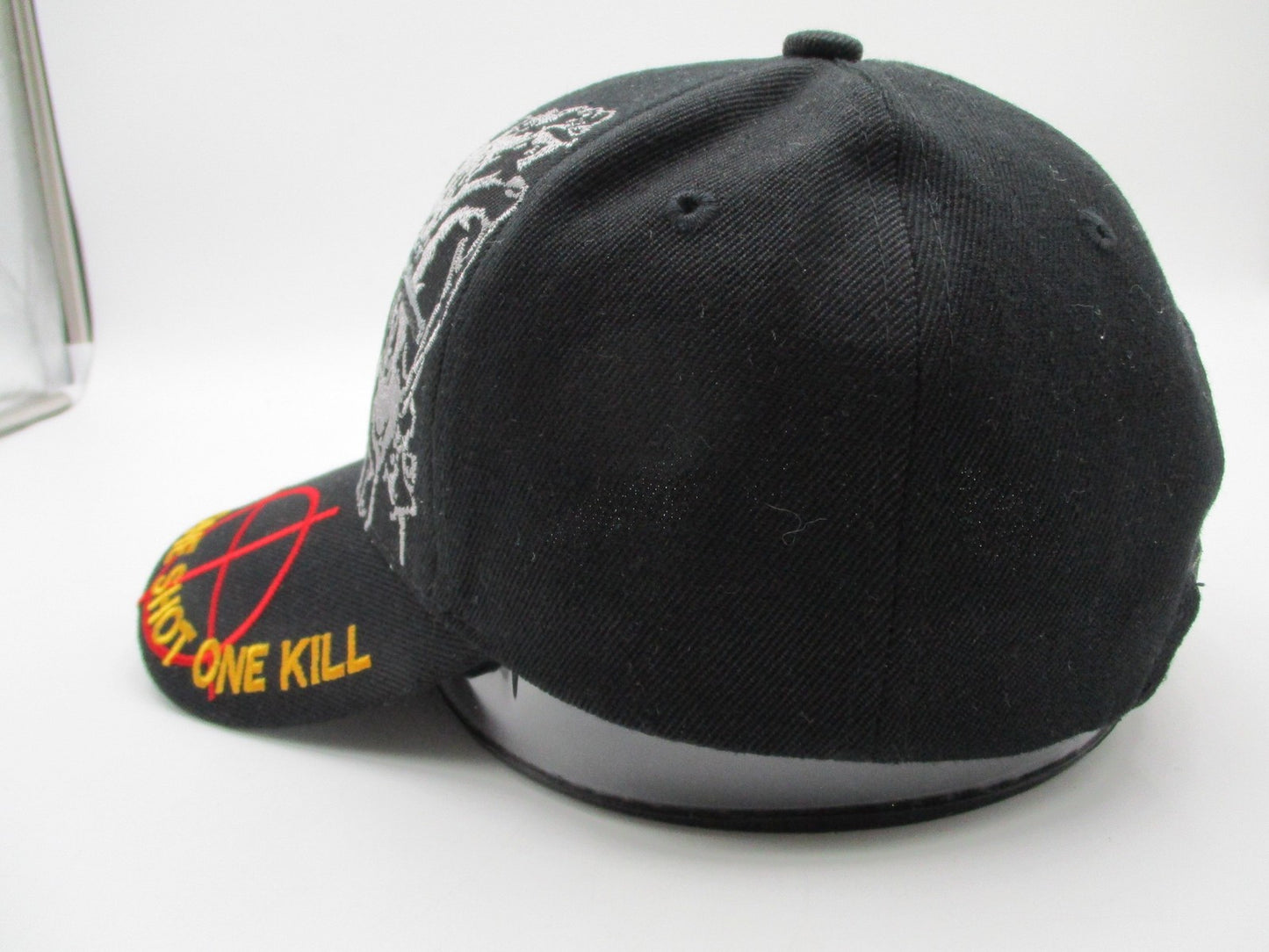U.S. Warriors Hat Cap Strap Back Mens One Size Black Sniper One Shot Kill Army3