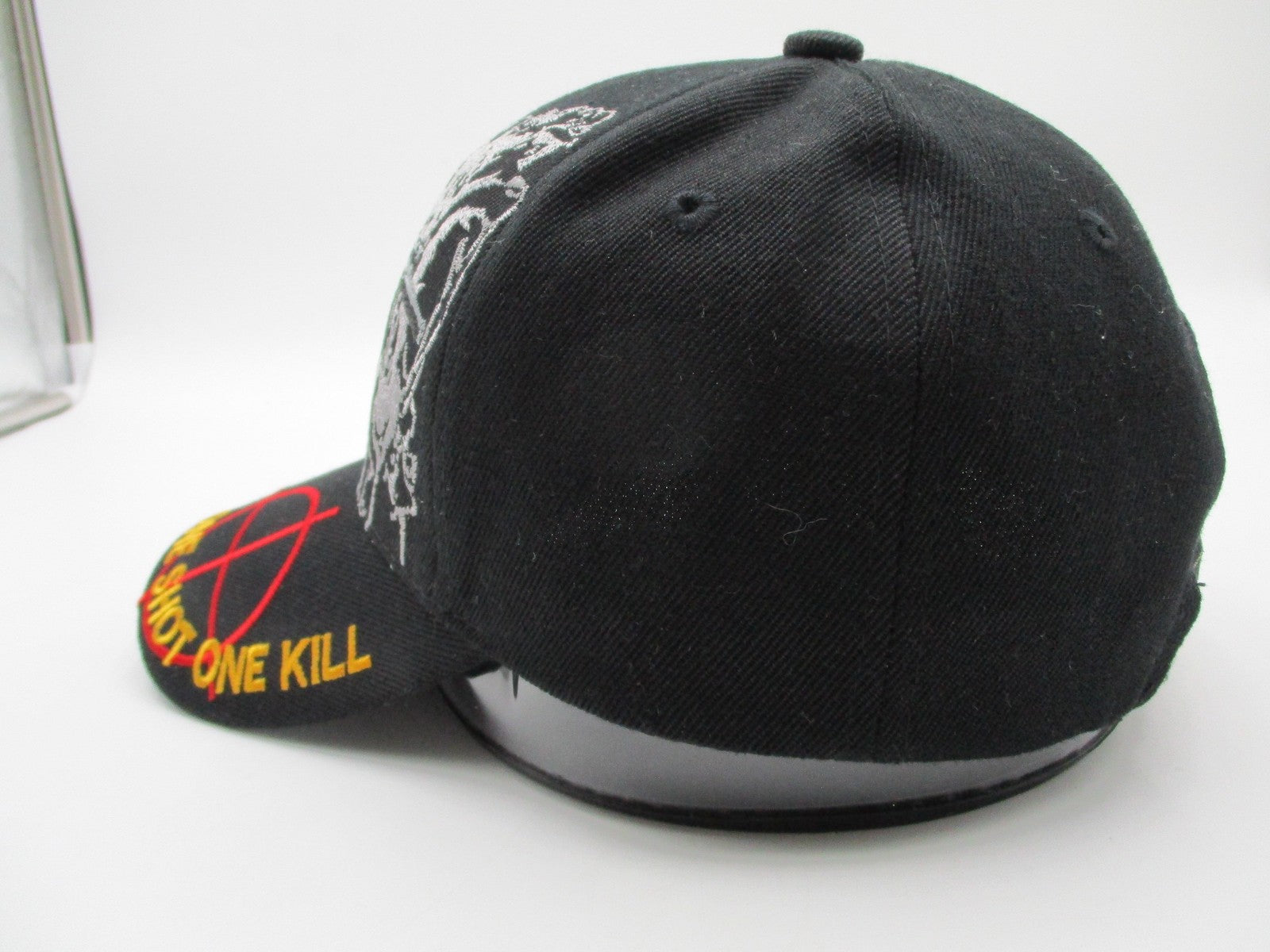 U.S. Warriors Hat Cap Strap Back Mens One Size Black Sniper One Shot Kill Army3
