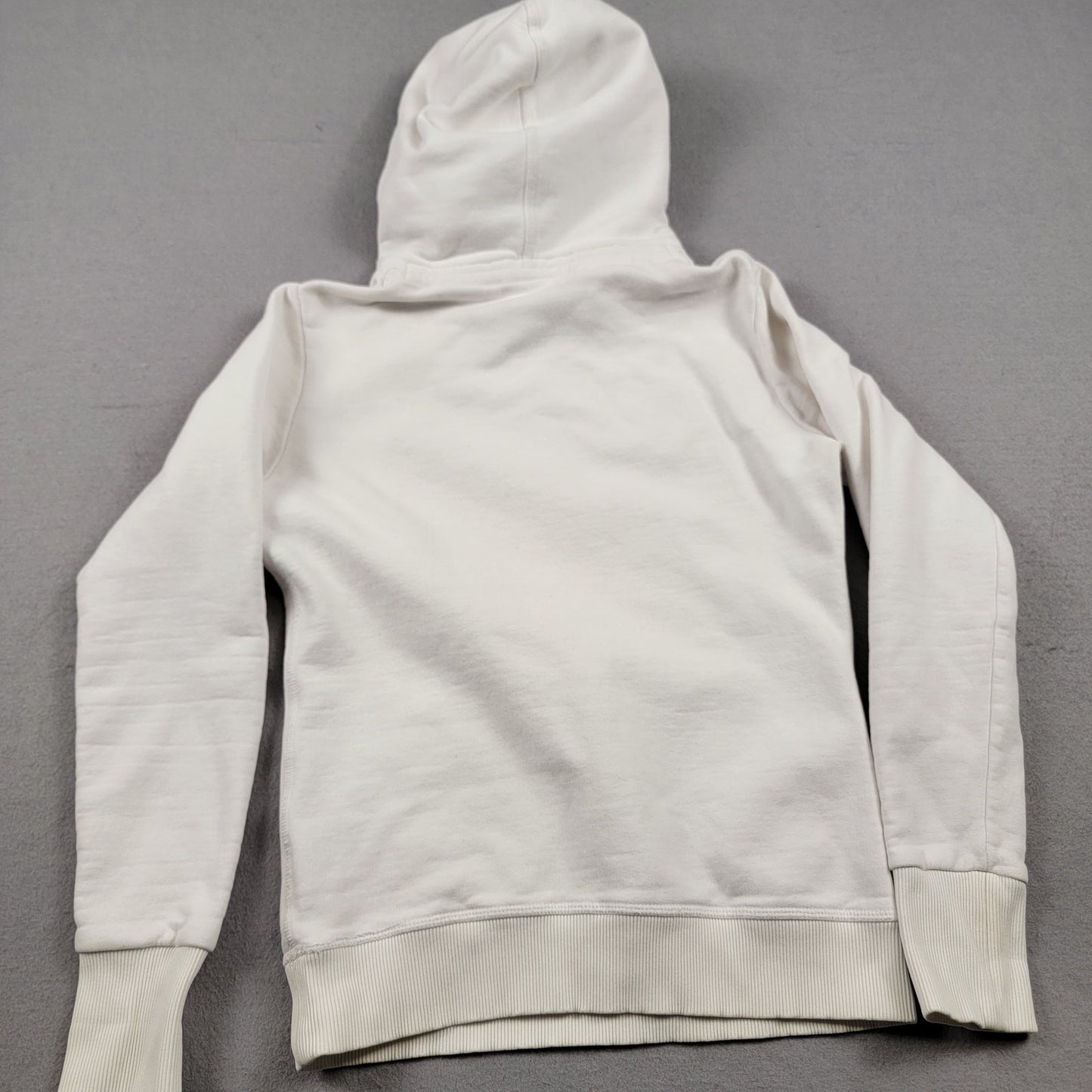 SuperDry Orange Label Hoodie White Sz S