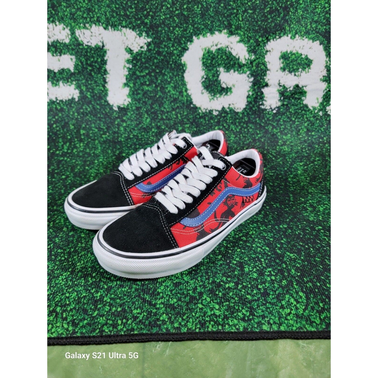 Vans Men's Skate Old Skool x Krooked by Natas Kaupas for Ray Barbee Sz 8