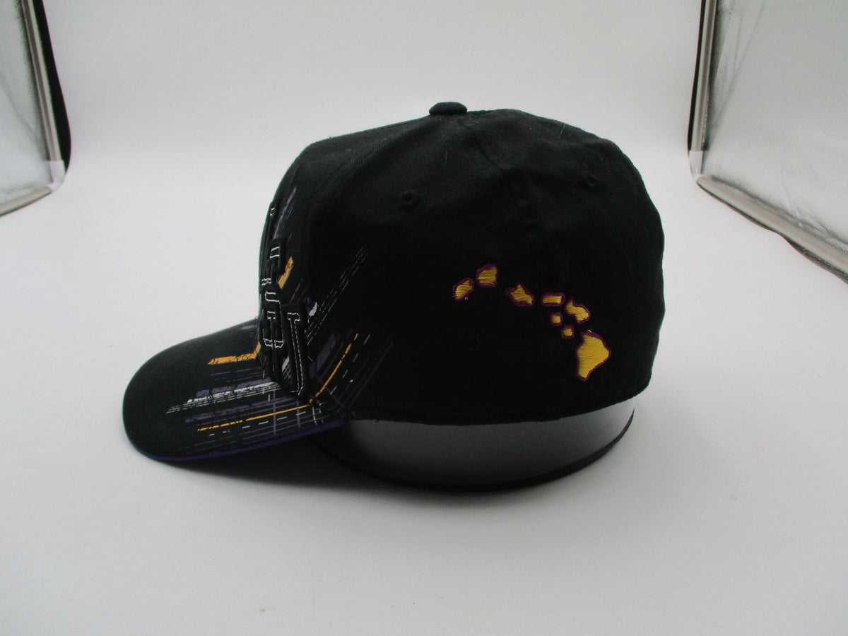 LSU Tigers Hat Cap Fitted Mens Medium Black NCAA Football Top Of The World6