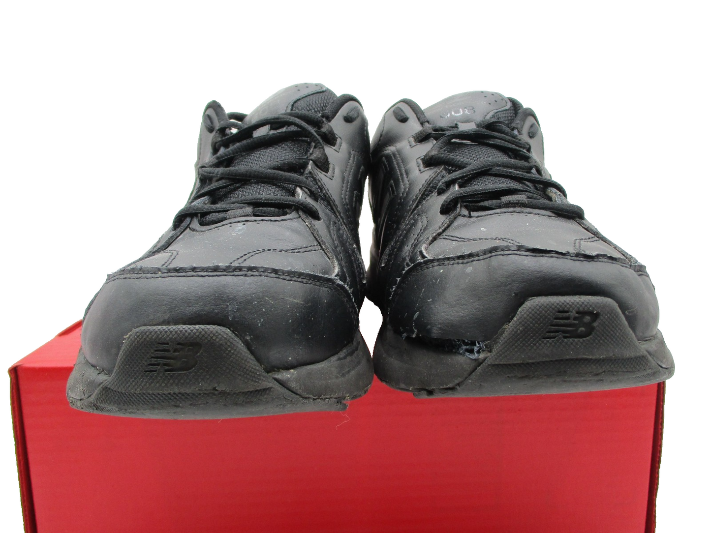 New Balance 608 Shoes Mens Size 11.5 Black Slip Resistant Work 4E MX608AB5 (1G9)4