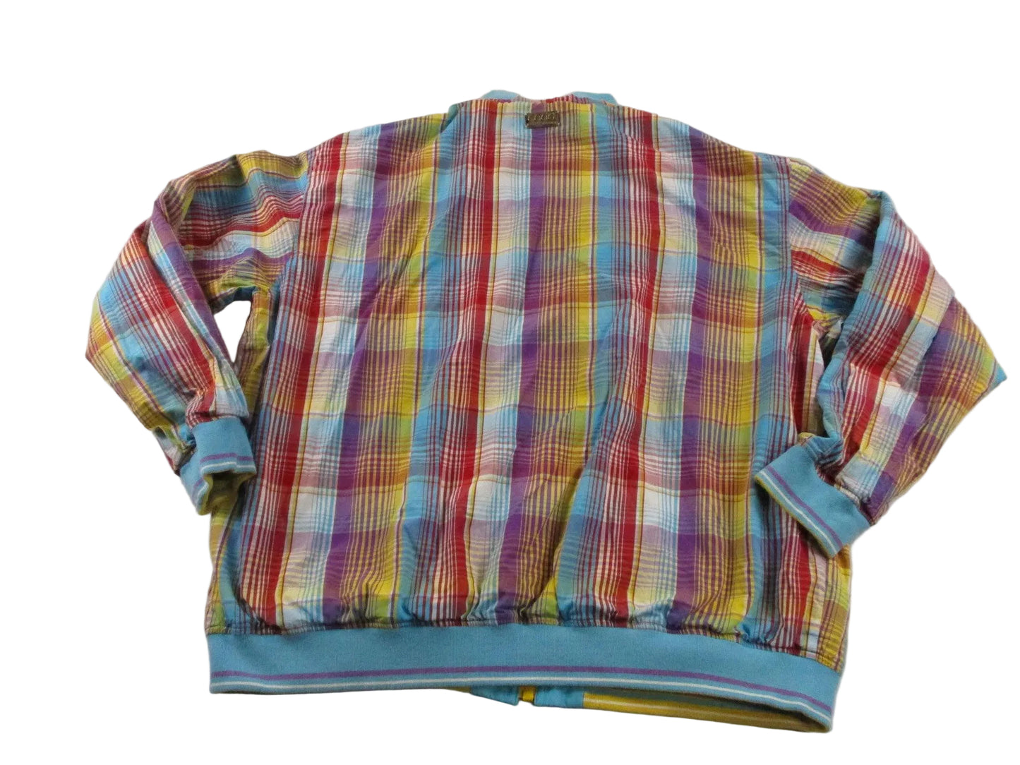 COOGI Jacket Mens 3XL Multicolor Reversible Bomber Australia Graphic Hip Hop1