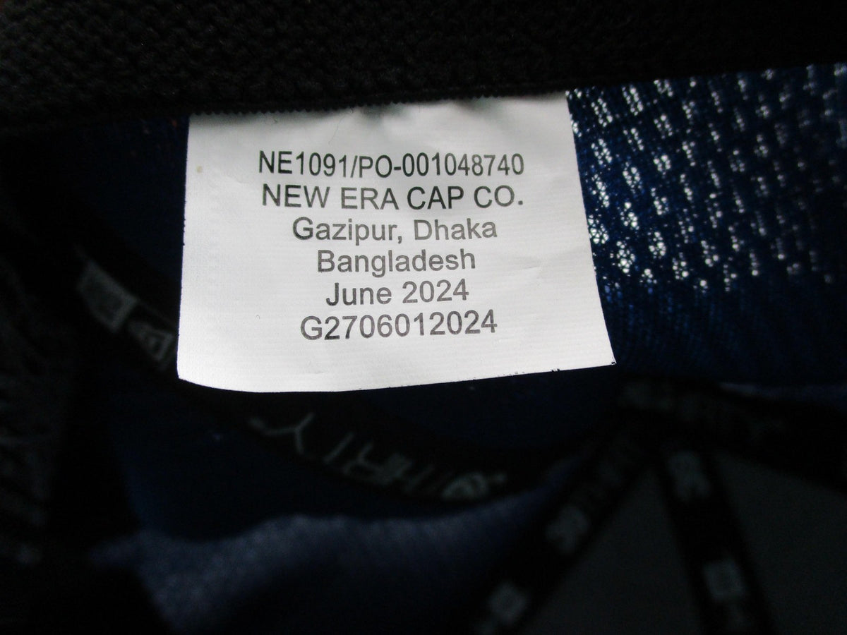 New Era HMY Yachts Hat Cap Fitted Mens L/XL Blue Mesh Camo Baseball 39THIRTY6