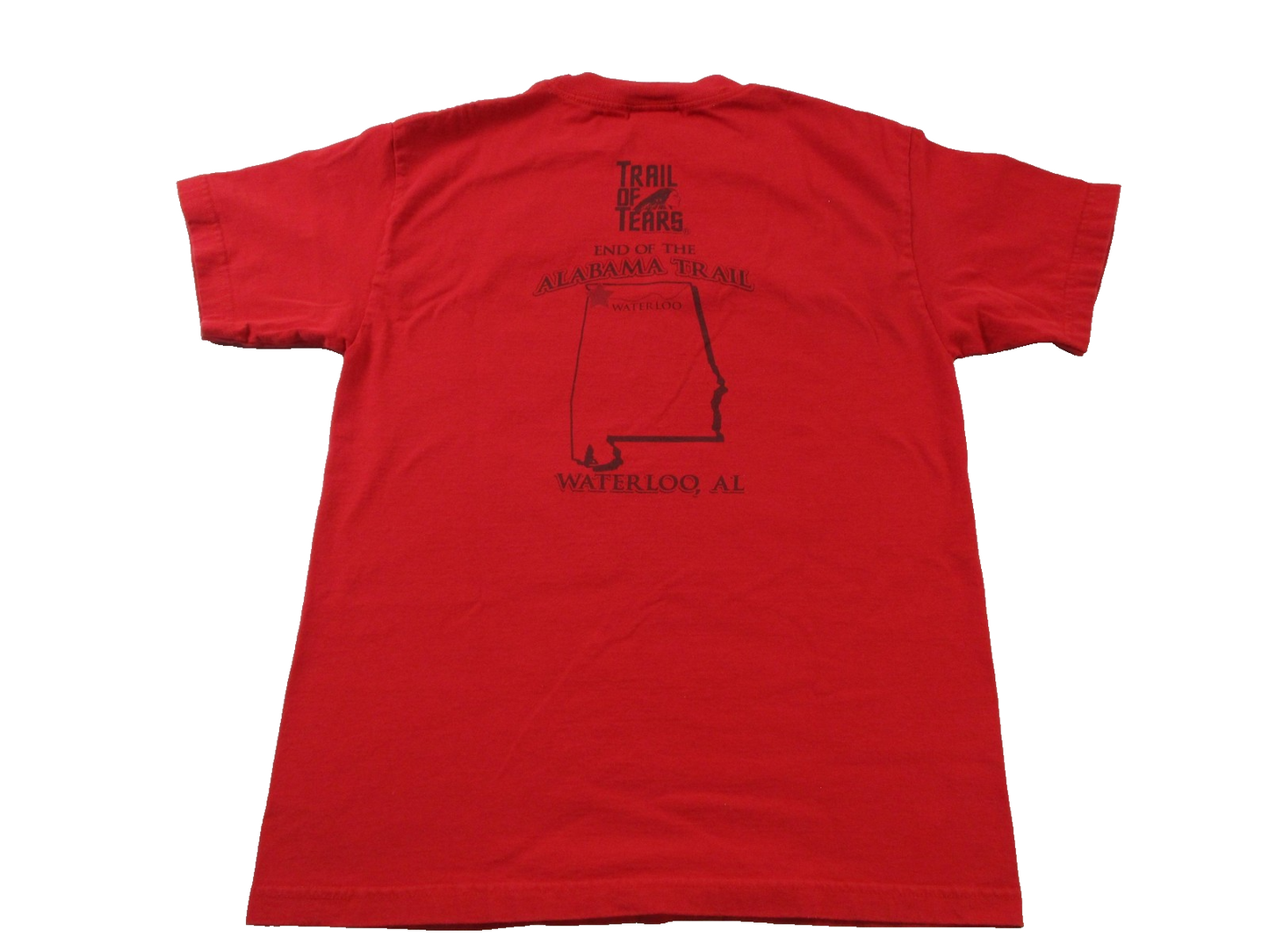 Trail Of Tears Shirt Lot 3 Mens Medium Gildan Murina Motorcycle Graphic Red Blue2