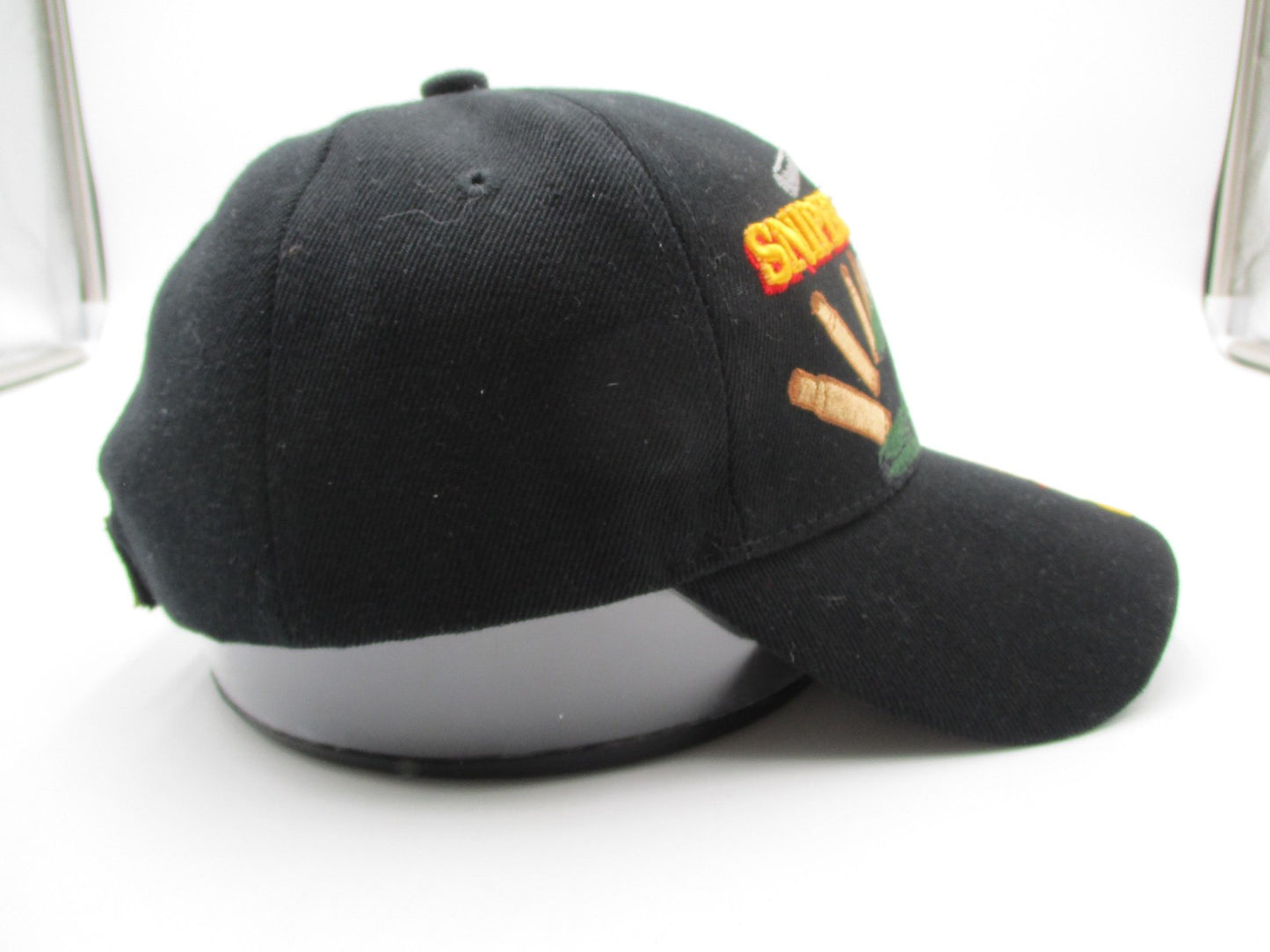 U.S. Warriors Hat Cap Strap Back Mens One Size Black Sniper One Shot Kill Army5