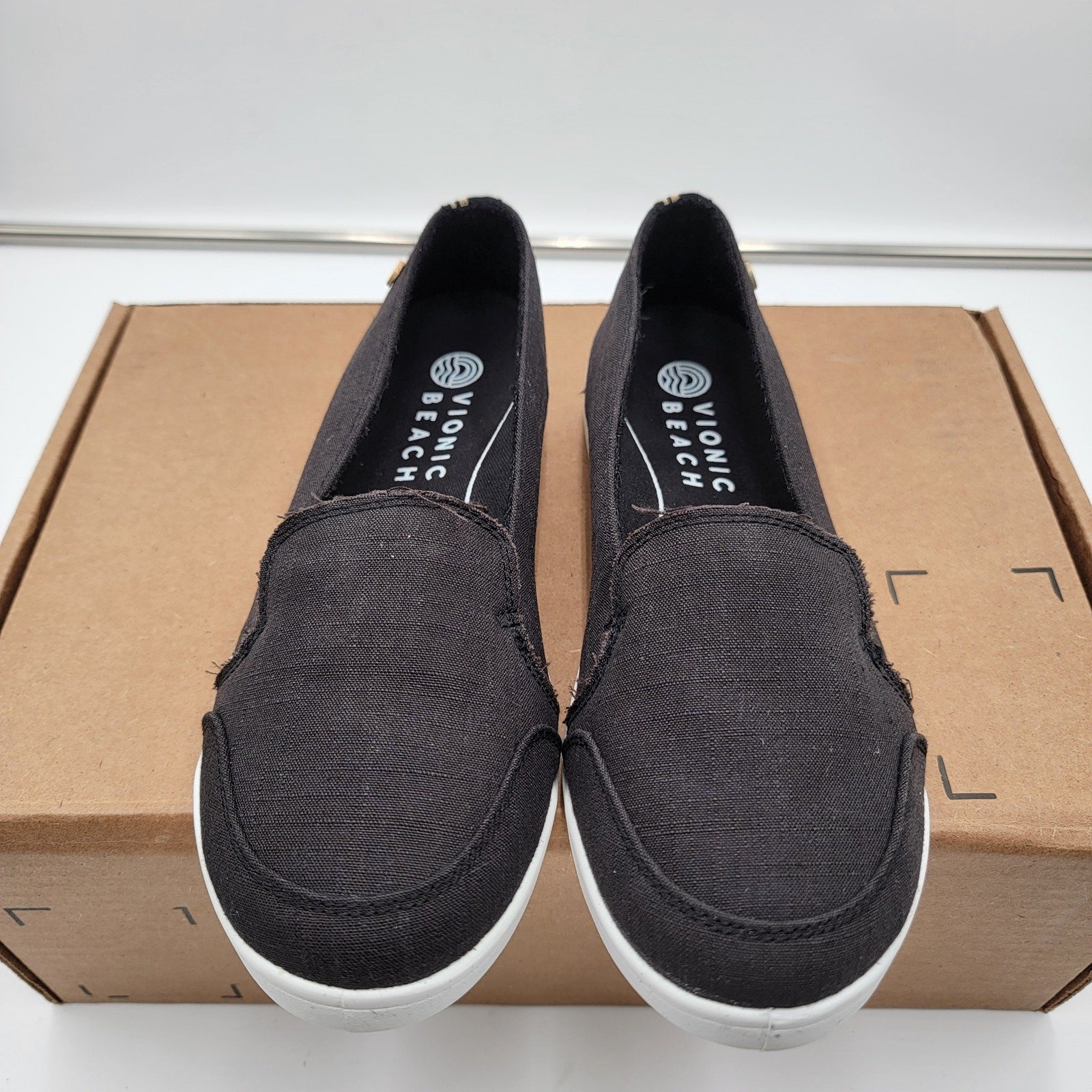 Vionic Beach Wmns Manzanita Linen Comfort Sneakers Sz 6 XL11990