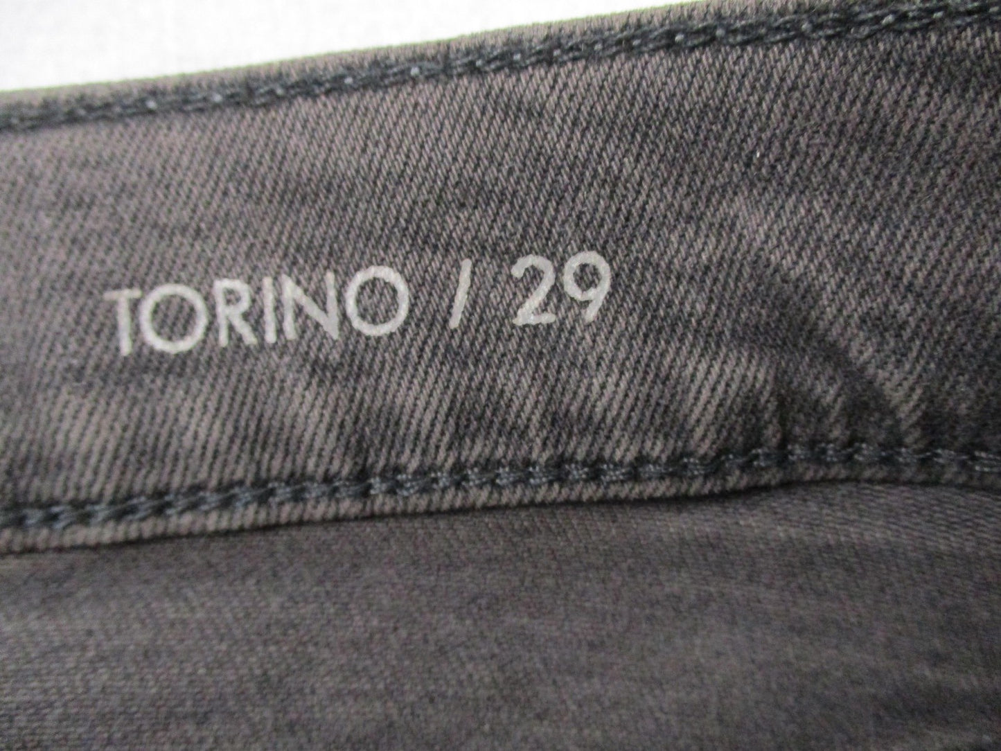 Fidelity Denim Jeans Mens 29x32 Gray Torino Slim Stretch Charcoal Wash