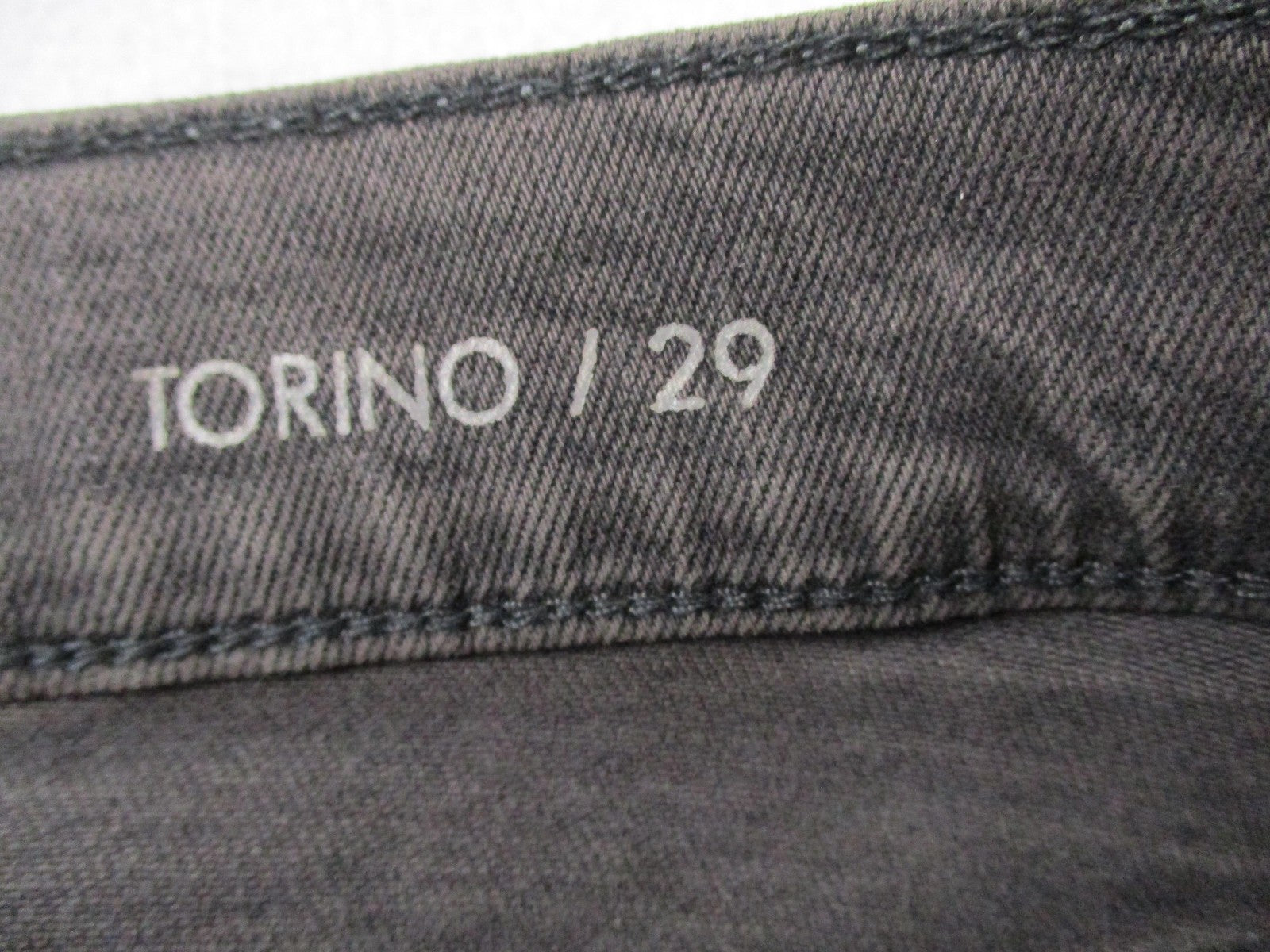 Fidelity Denim Jeans Mens 29x32 Gray Torino Slim Stretch Charcoal Wash