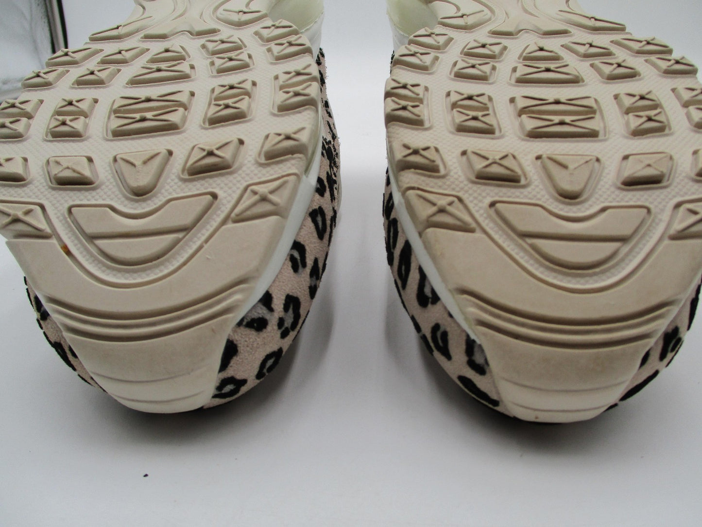 Nike Air Max 97 Shoes Womens Size 6.5 Beige Leopard Print Sneakers CW5595-0019