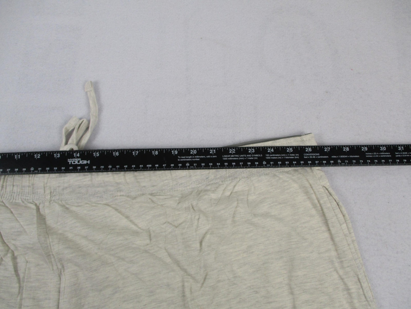 Hanes Pajama Pants Mens 5XL Beige Oatmeal Knit Sleep Lounge XTemp 01101X