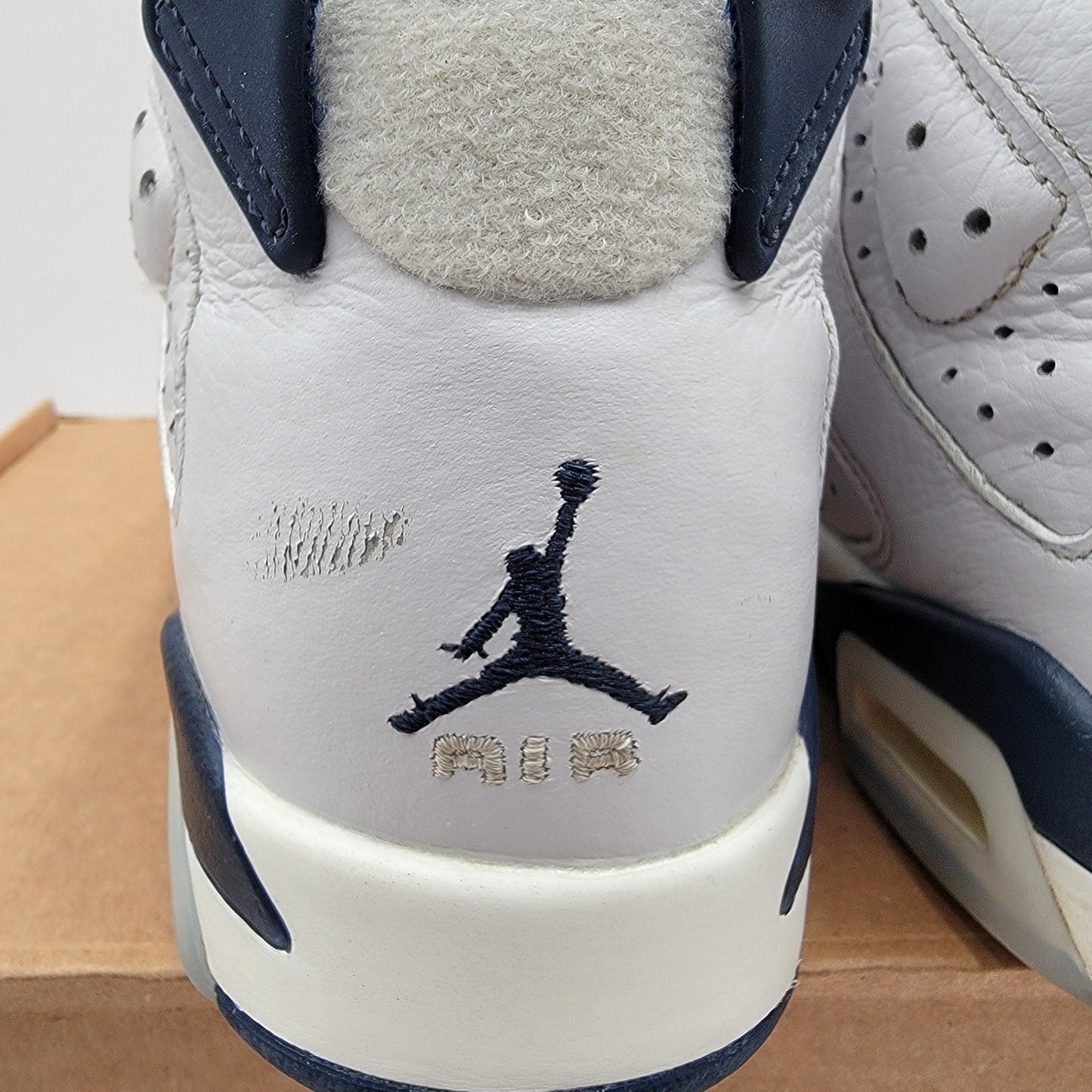 Air Jordan 6 Retro GS 'Midnight Navy' 2022 Sz 6Y/7.5W 384665-141