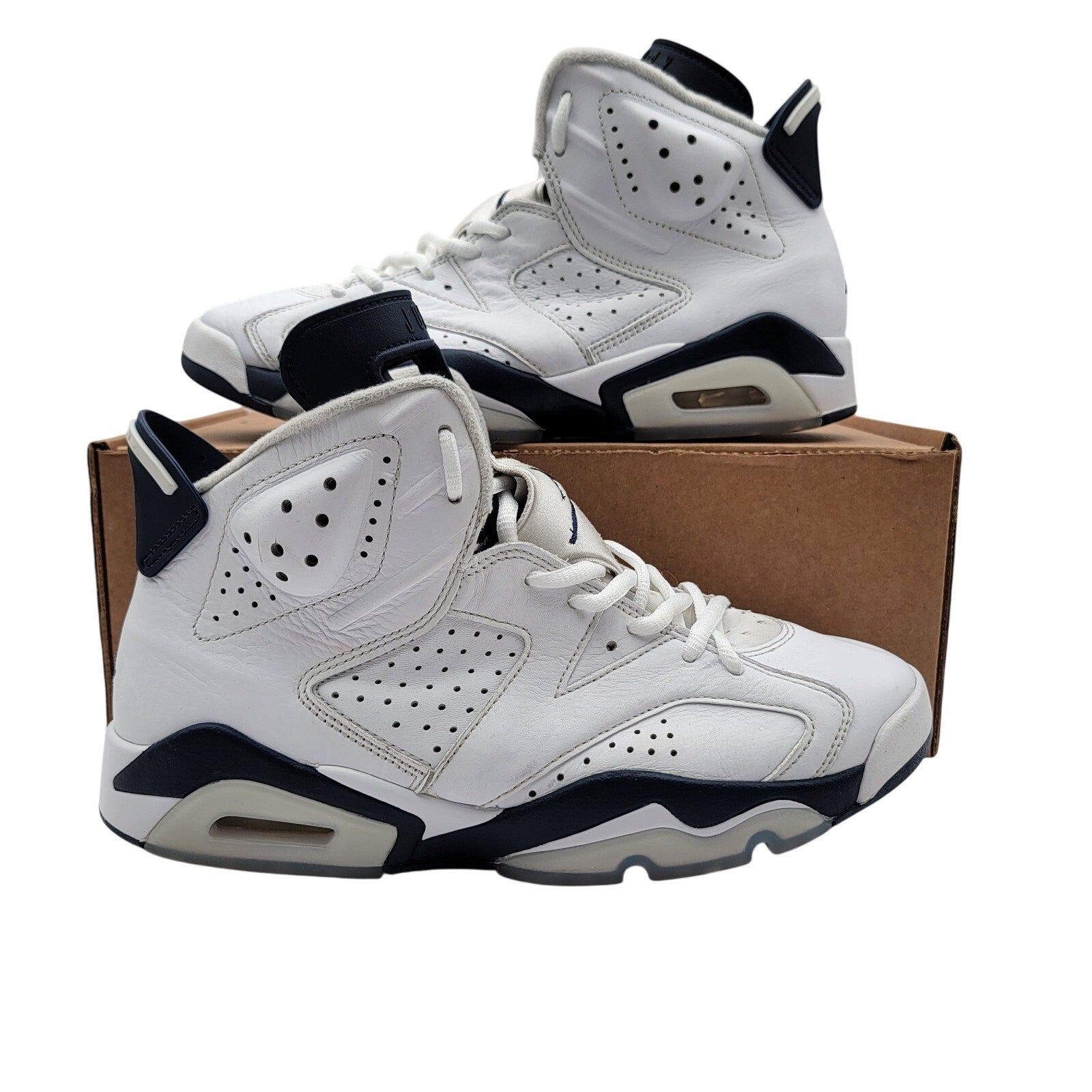 Nike Air Jordan 6 Retro 'Midnight Navy' 2022 Mens Sz 9 CT8529-141