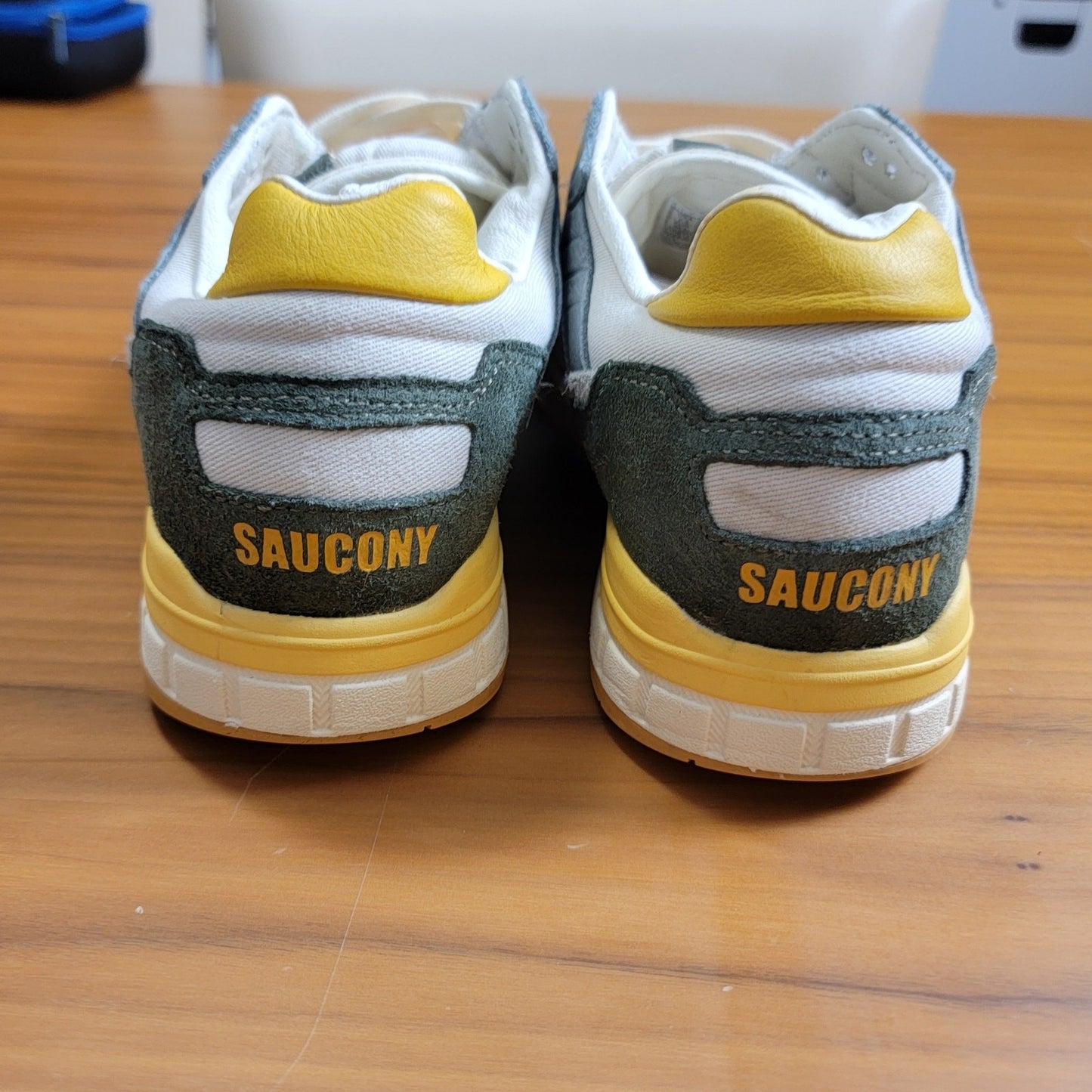 Saucony Shadow 5000 Premium Lt Grey Green Sz 7.5 S70811 2