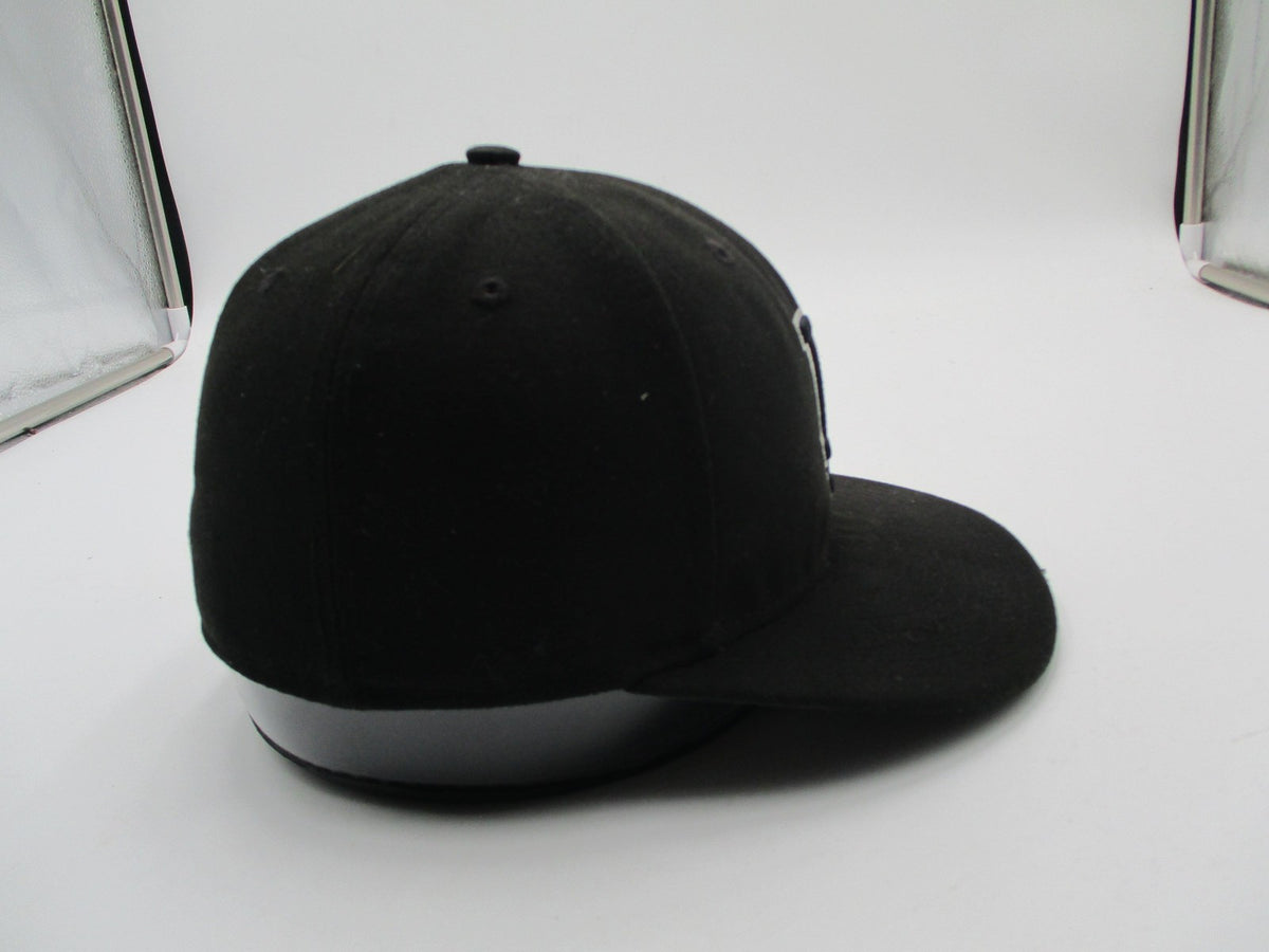 Los Angeles Dodgers Hat Cap Fitted Mens 7 Black MLB Baseball 59FIFTY New Era10