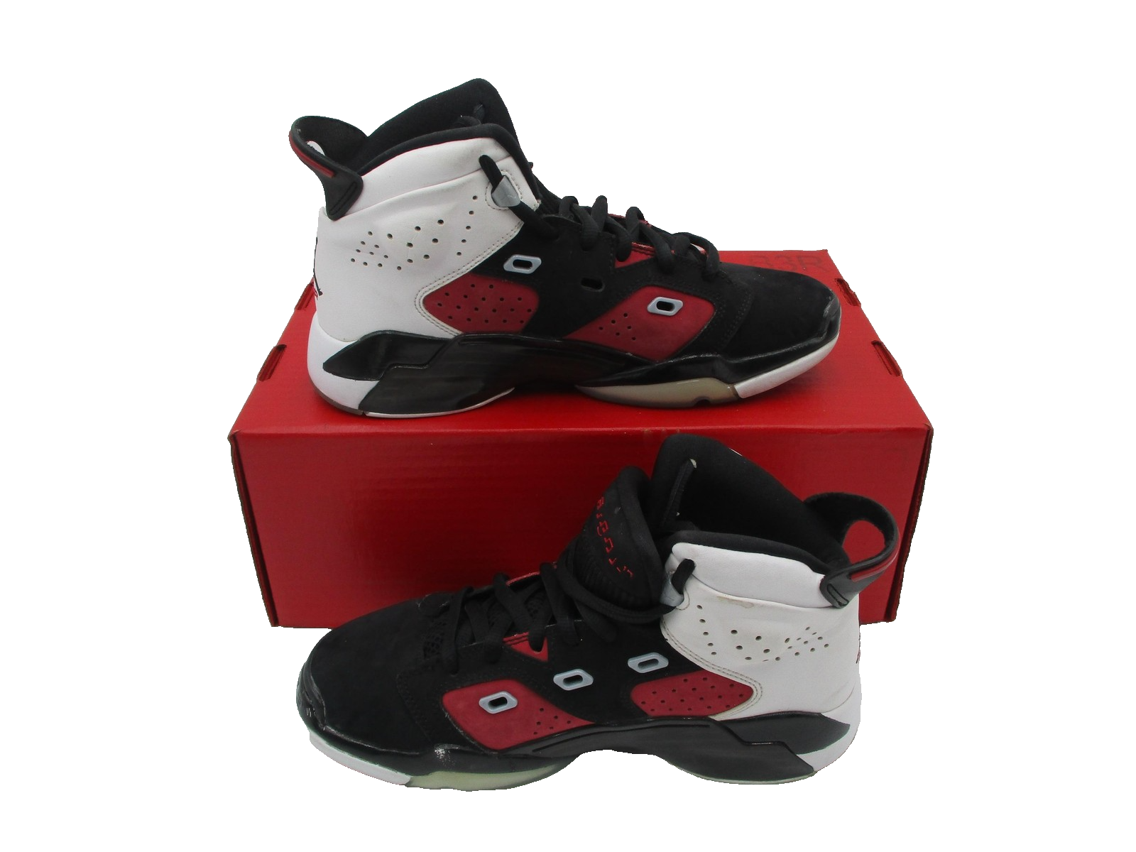 Nike Air Jordan 61723 Shoes Youth 6Y Black Red White Bred DM1159006 1L13
