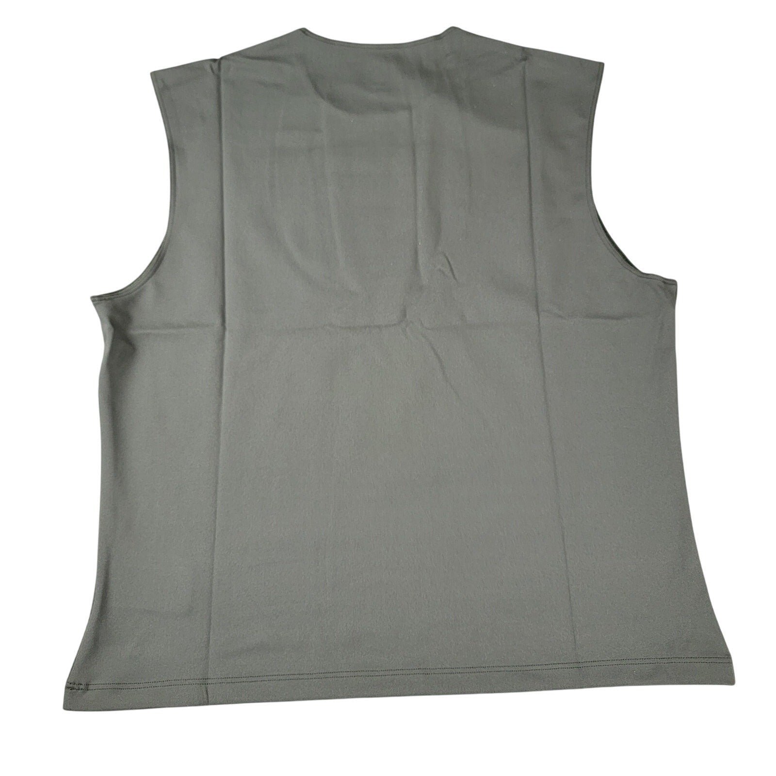 Yzy xGAP Sleeveless Tank Dk Green Sz XL New1