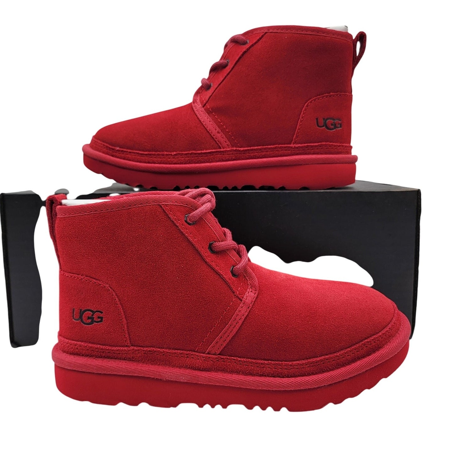 Uggs Neumel II Boot Kids 'Samba Red'  Size 3  New in Box0