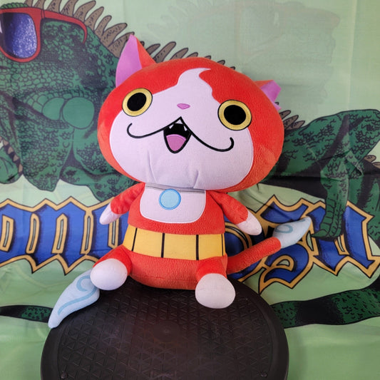 Hasbro Level 5 Pokemon YoKai Watch Jibanyan Plush Cat 16" x 12"0