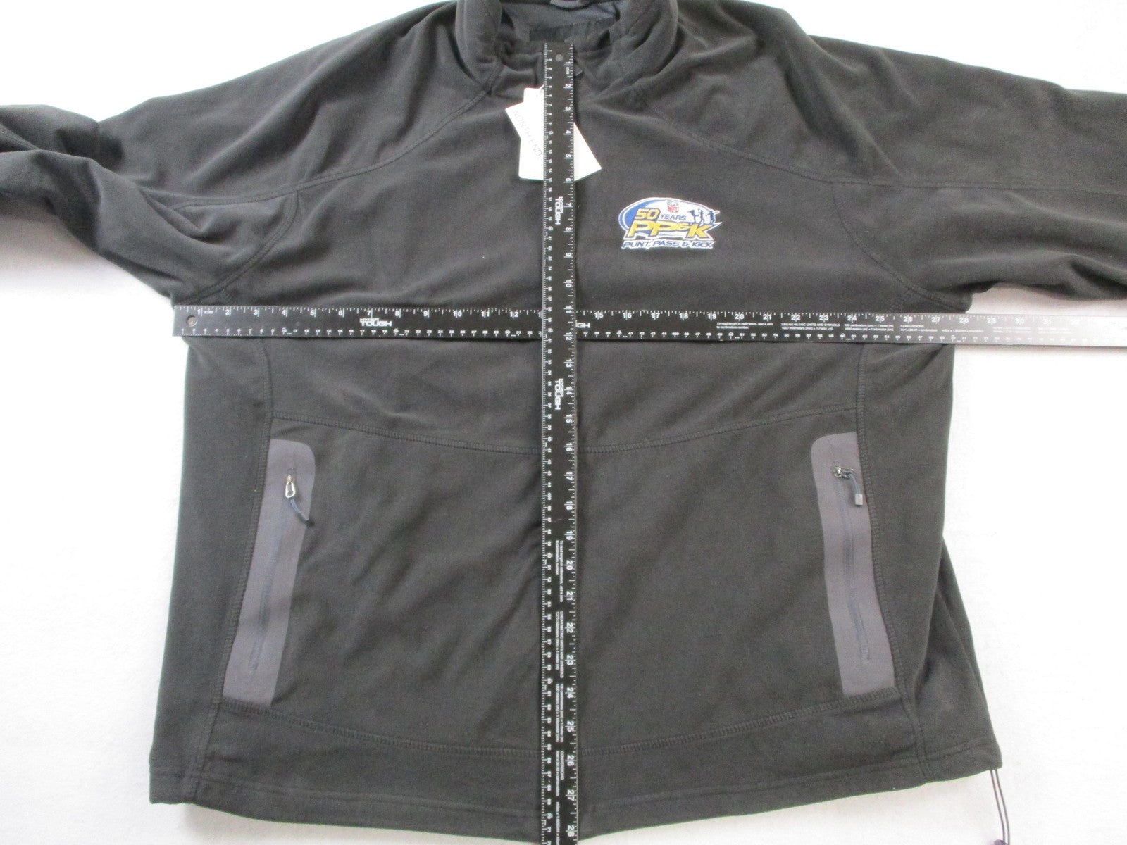 NFL Punt Pass & Kick Jacket Mens 2XL Black NFL Football North End Fleece6