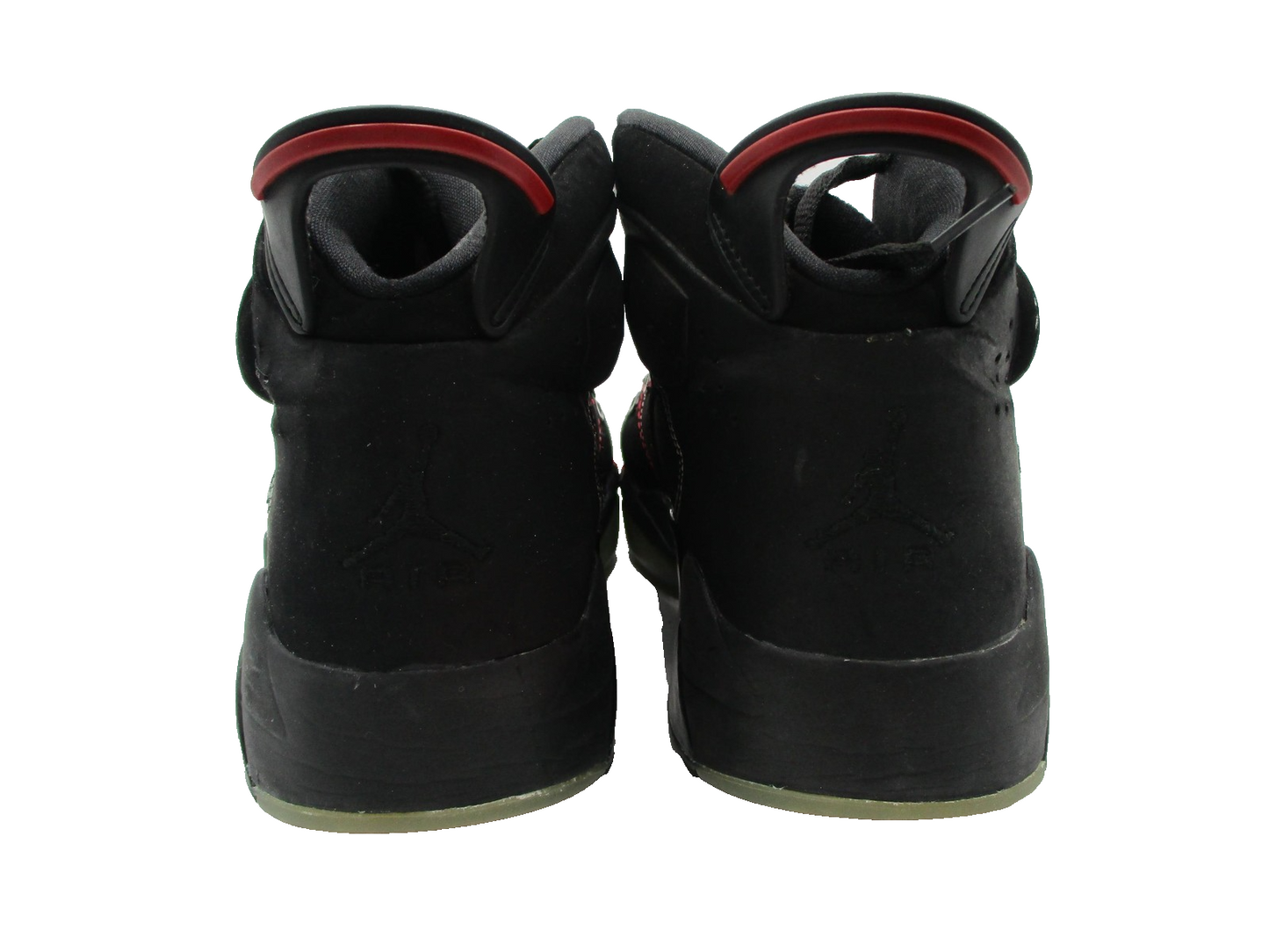 Nike Air Jordan 61723 Shoes Youth Size 7Y Black Red Basketball DM1159003 1K75