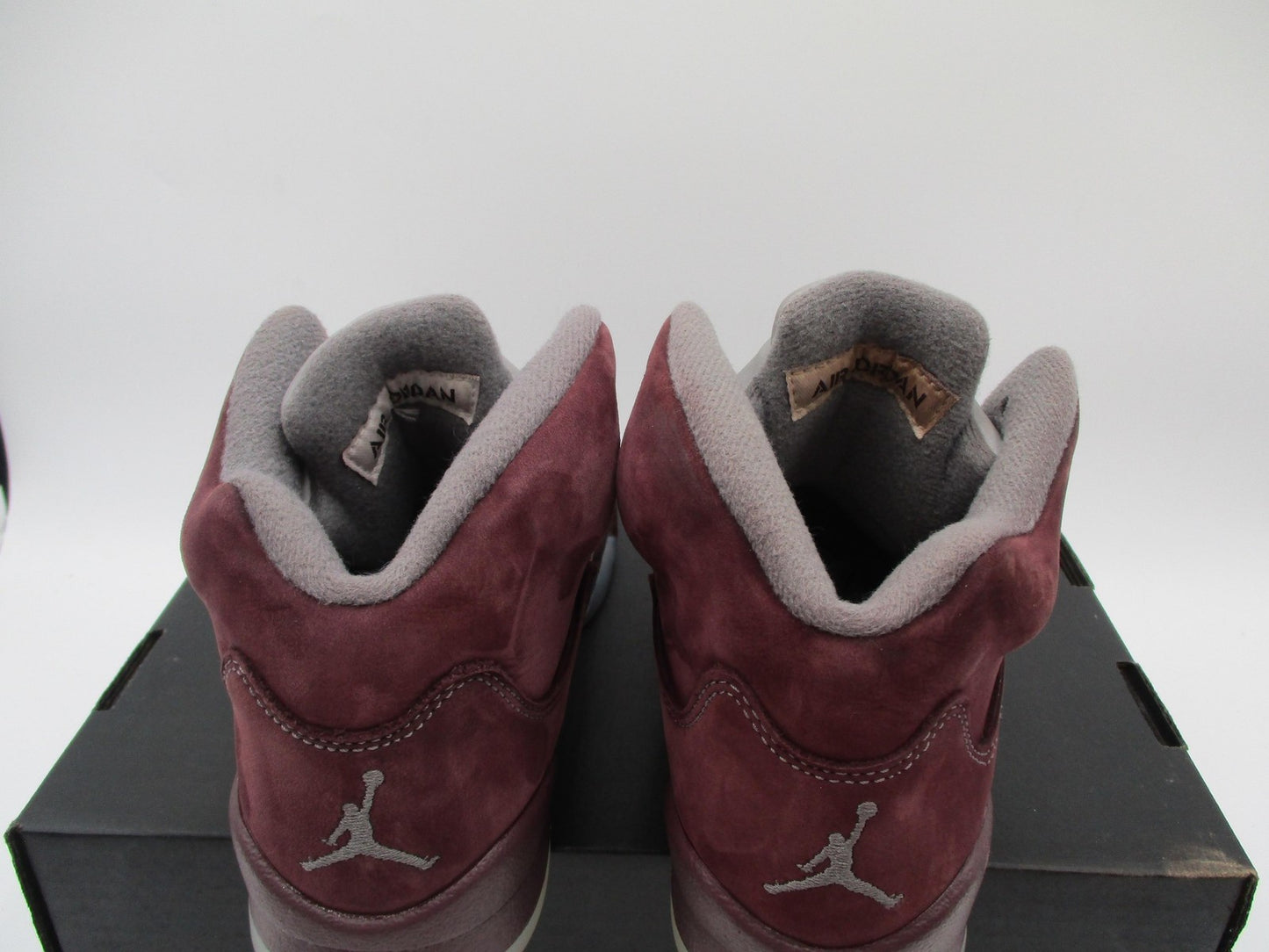 Nike Air Jordan 5 Retro Shoes Youth Size 5.5Y Burgundy Grey GS FJ4233600 (1E3)11