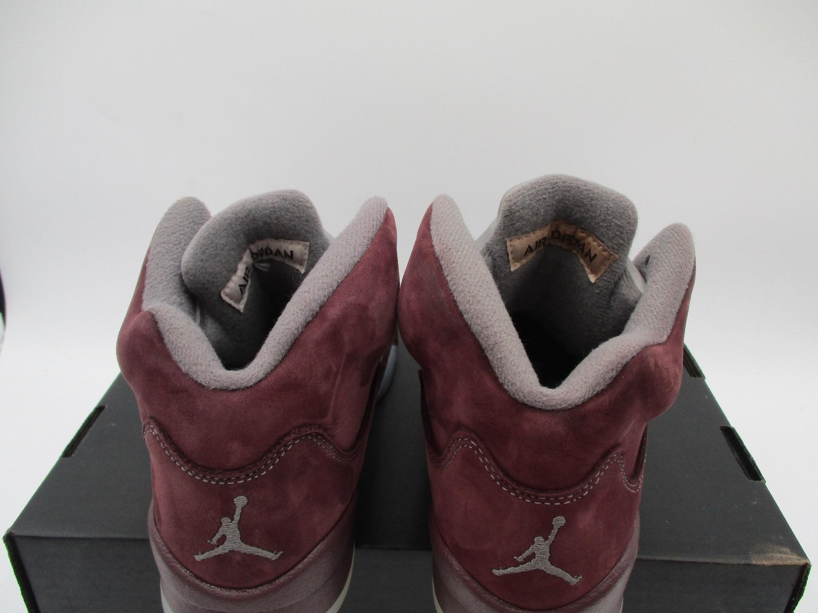 Nike Air Jordan 5 Retro Shoes Youth Size 5.5Y Burgundy Grey GS FJ4233600 (1E3)11
