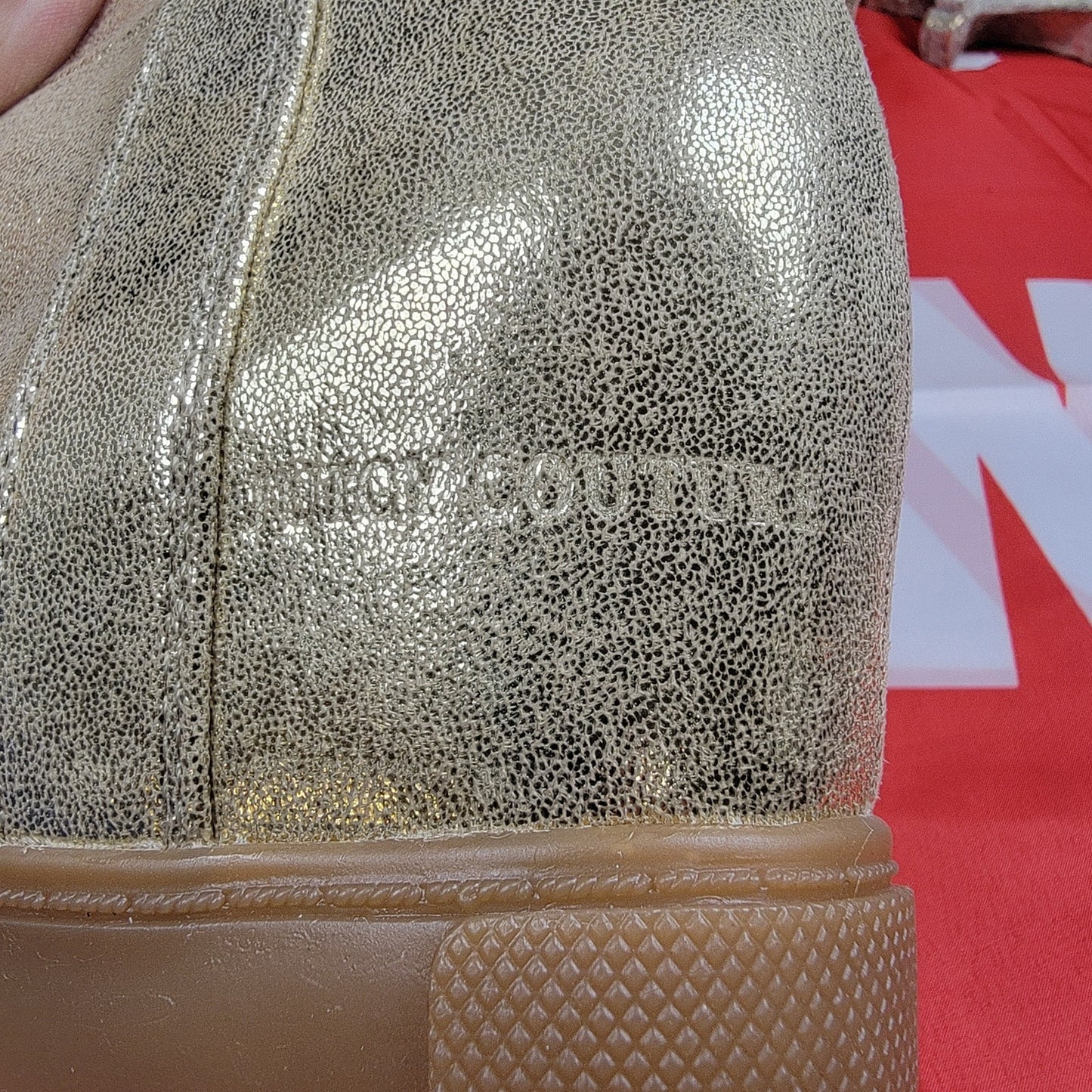 Juicy Couture Linn Boots Dusty Gold (Sz 6B)3