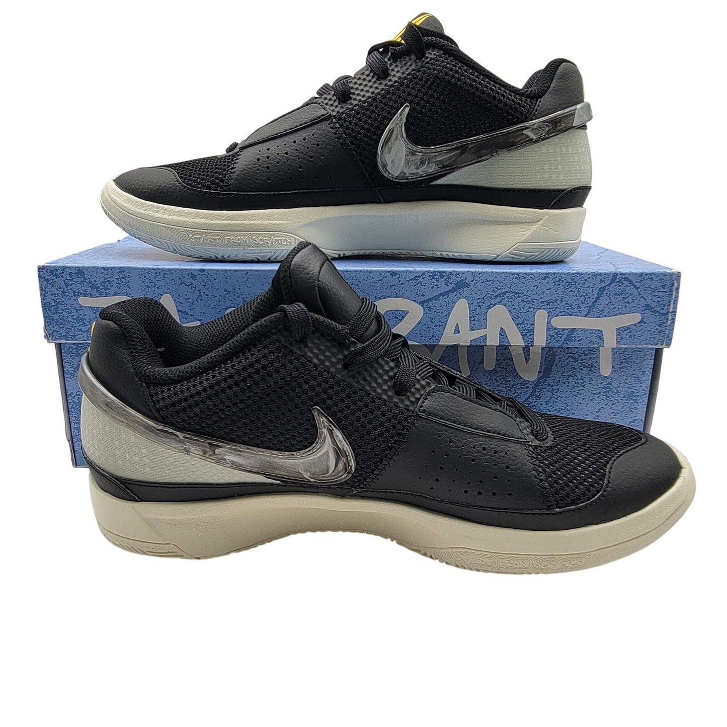 Nike Ja 1 'Ain't Ducking No Smoke' Black - Men's Size 8.5 1