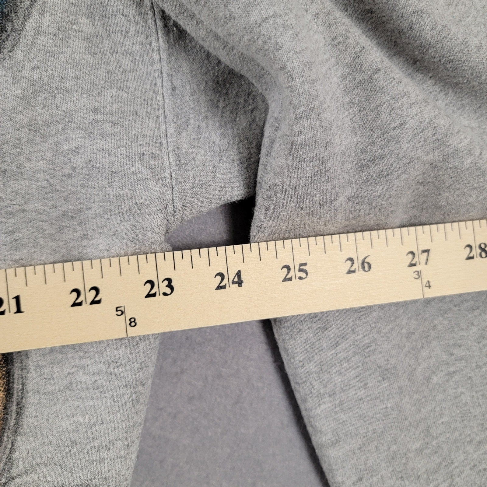  Vintage Disney Mickey Mouse Sweatshirt XL Gray Hanes Disneyland 90s Style