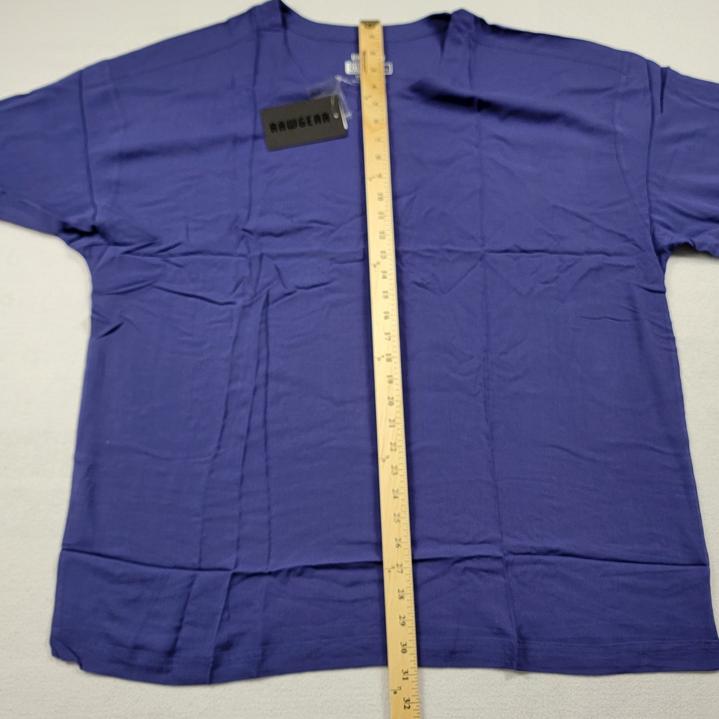 RawGear Sleep Raw Henley Navy 2XL Rayon Shirt NWT (Men’s Oversize)4