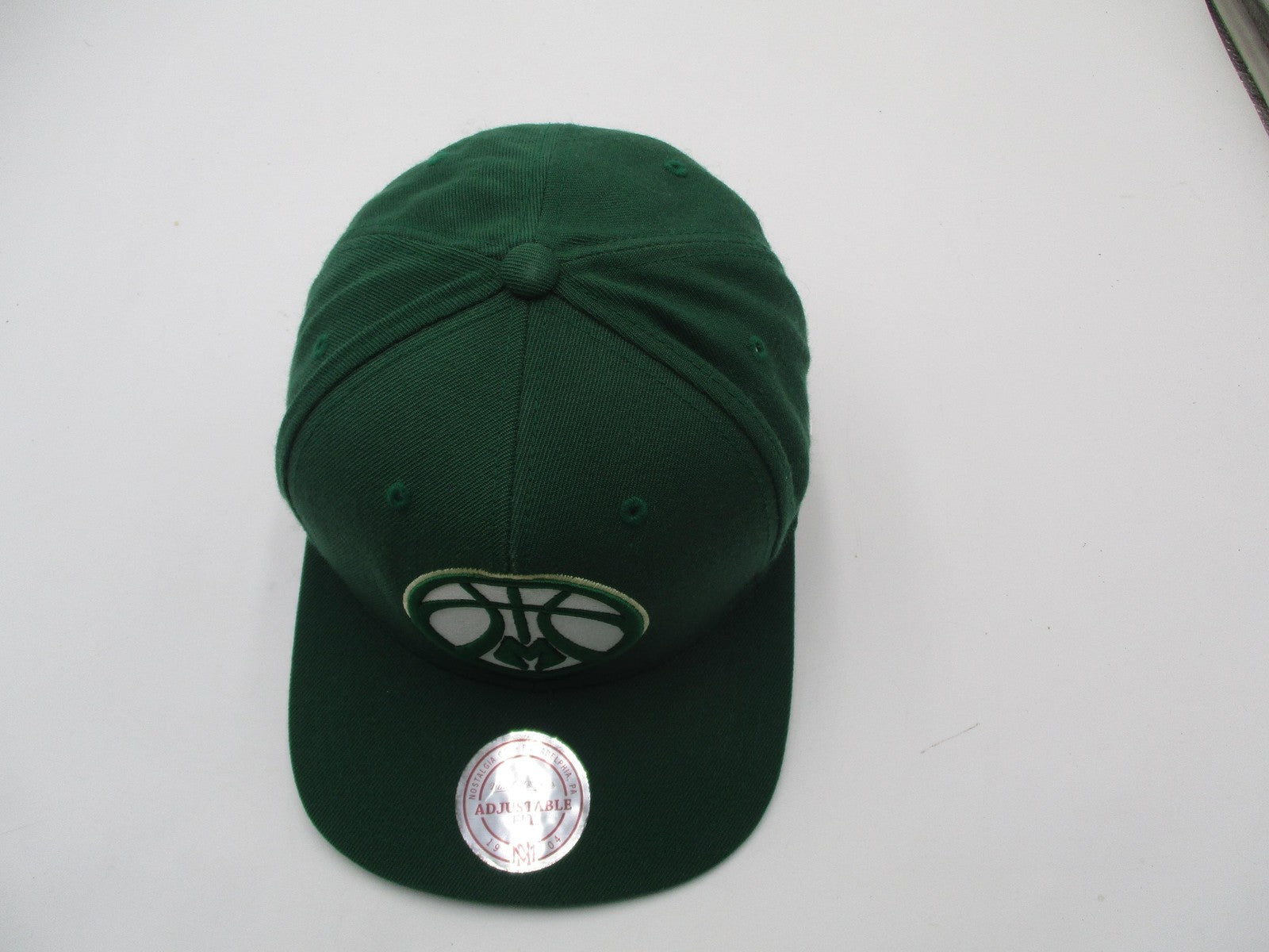 Mitchell & Ness Hat Cap Snap Back One Size Green NBA Basketball Mens Logo8