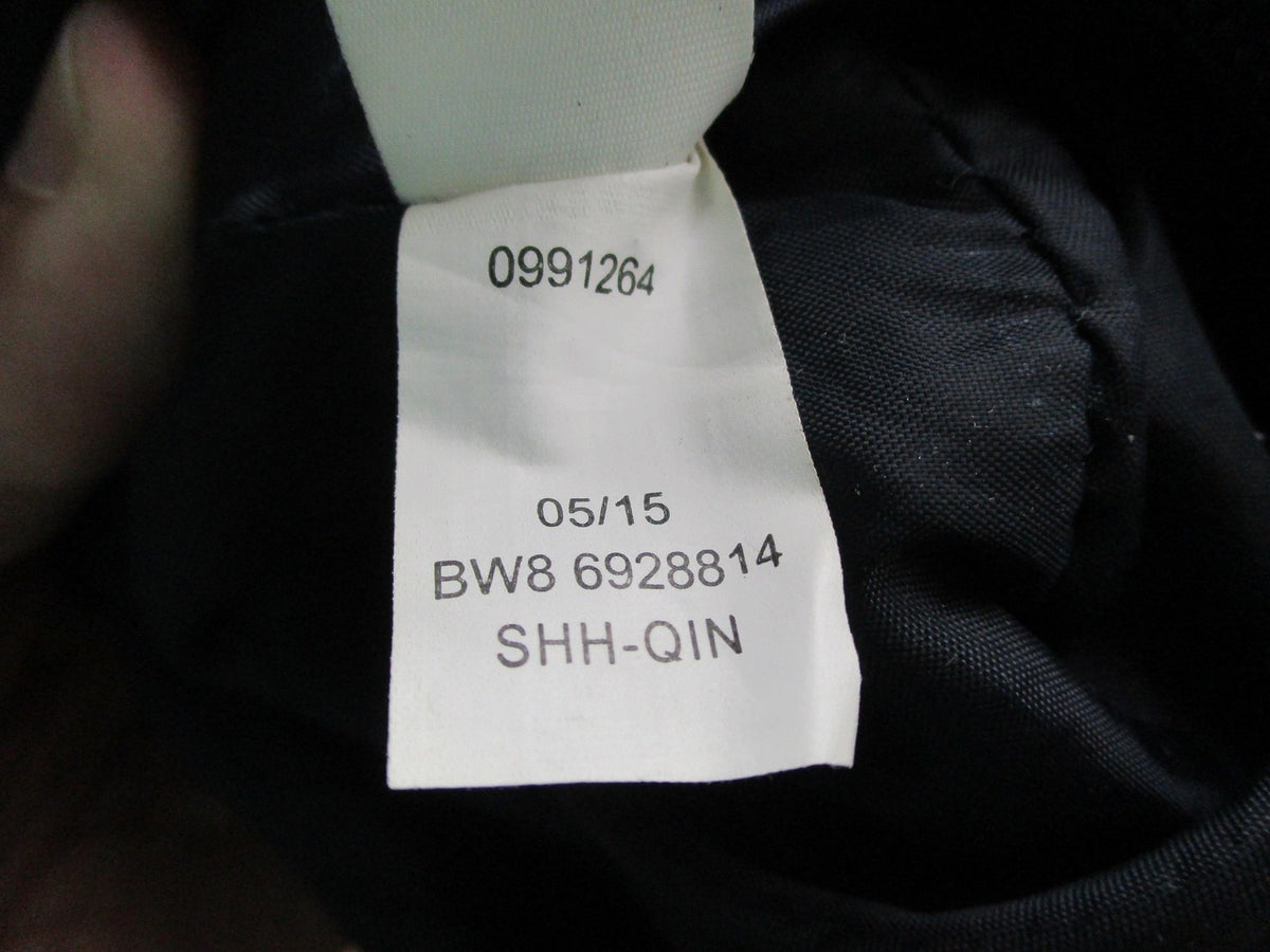Tommy Hilfiger Shoulder Bag Womens Medium Blue Logo Canvas Faux Leather Studded5