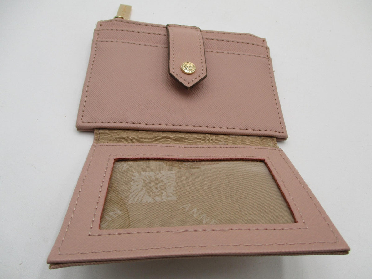 Kate Spade Wallet Women's One Size Brown Leather Wristlet Folding ID Case3