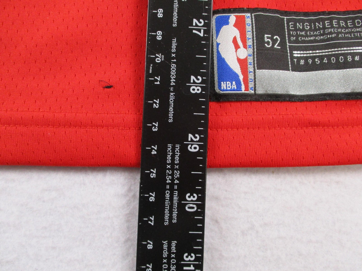 Philadelphia 76ers Jersey Mens XL Red NBA Basketball Joel Embiid Nike Swingman9