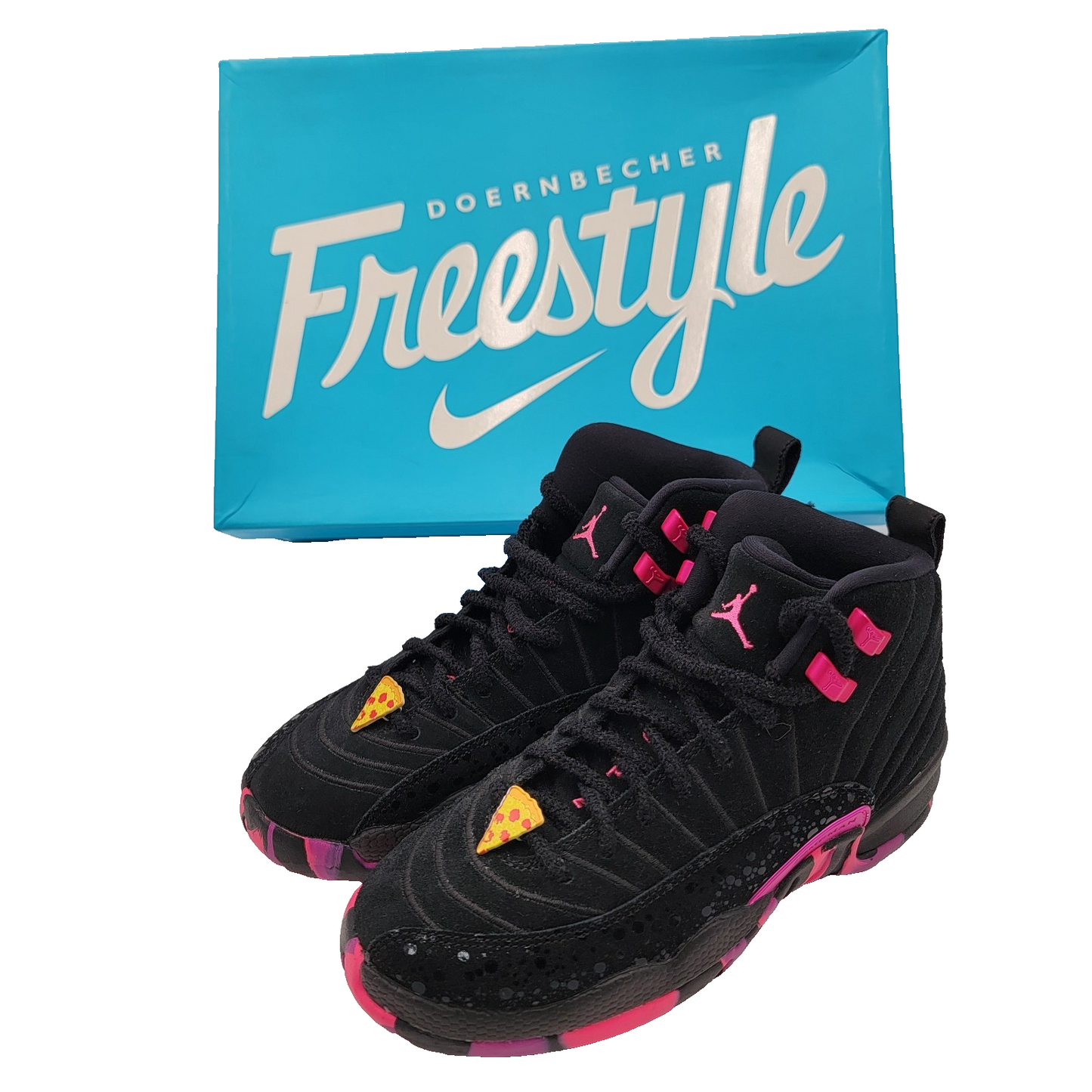 2017 Jordan 12 Retro ‘Doernbecher' Sz 4Y OG All VNDS0