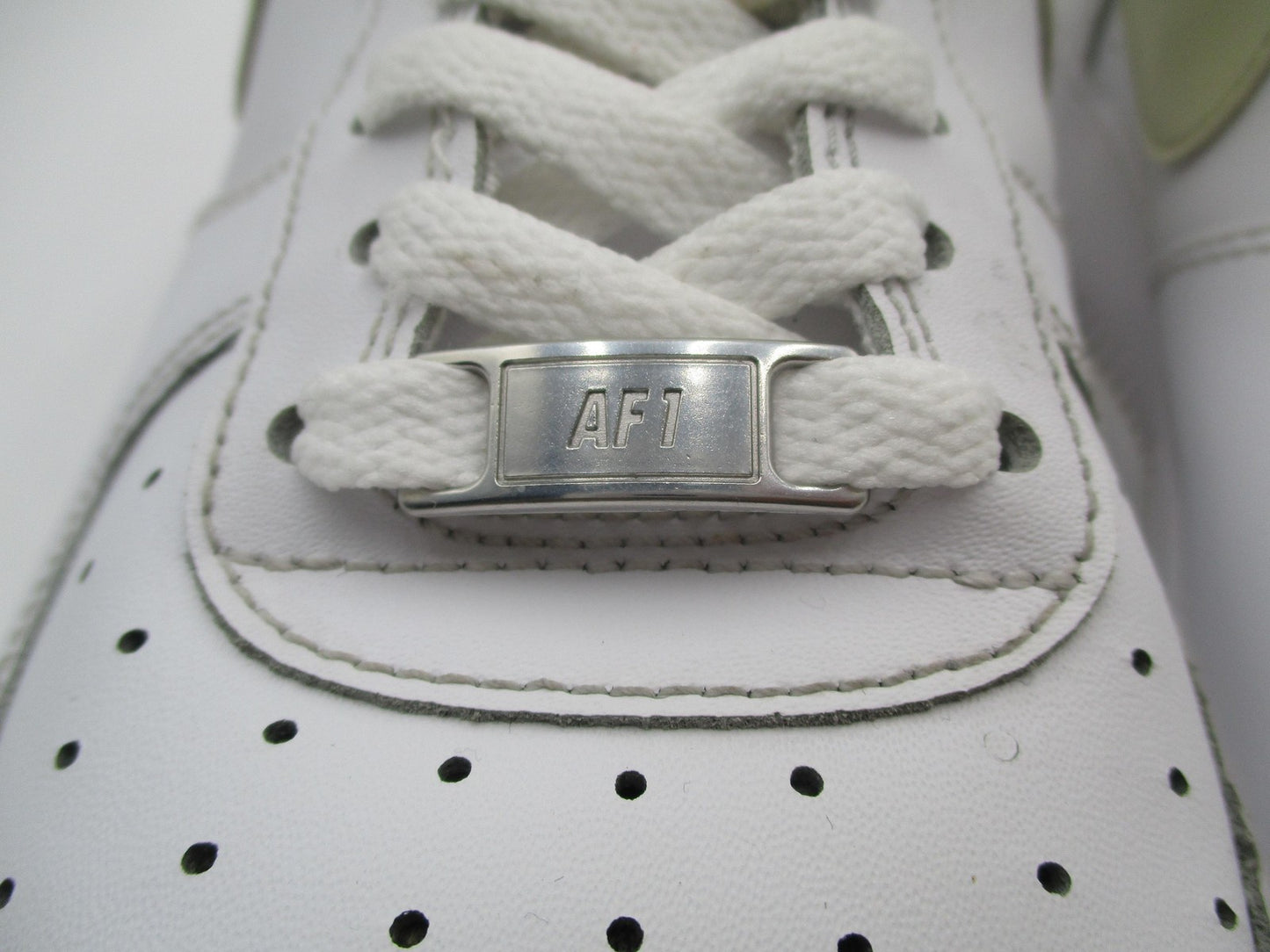 Nike Air Force 1 Low Shoes Mens Size 12 White Leather AF1 Sneakers FJ4146-1112